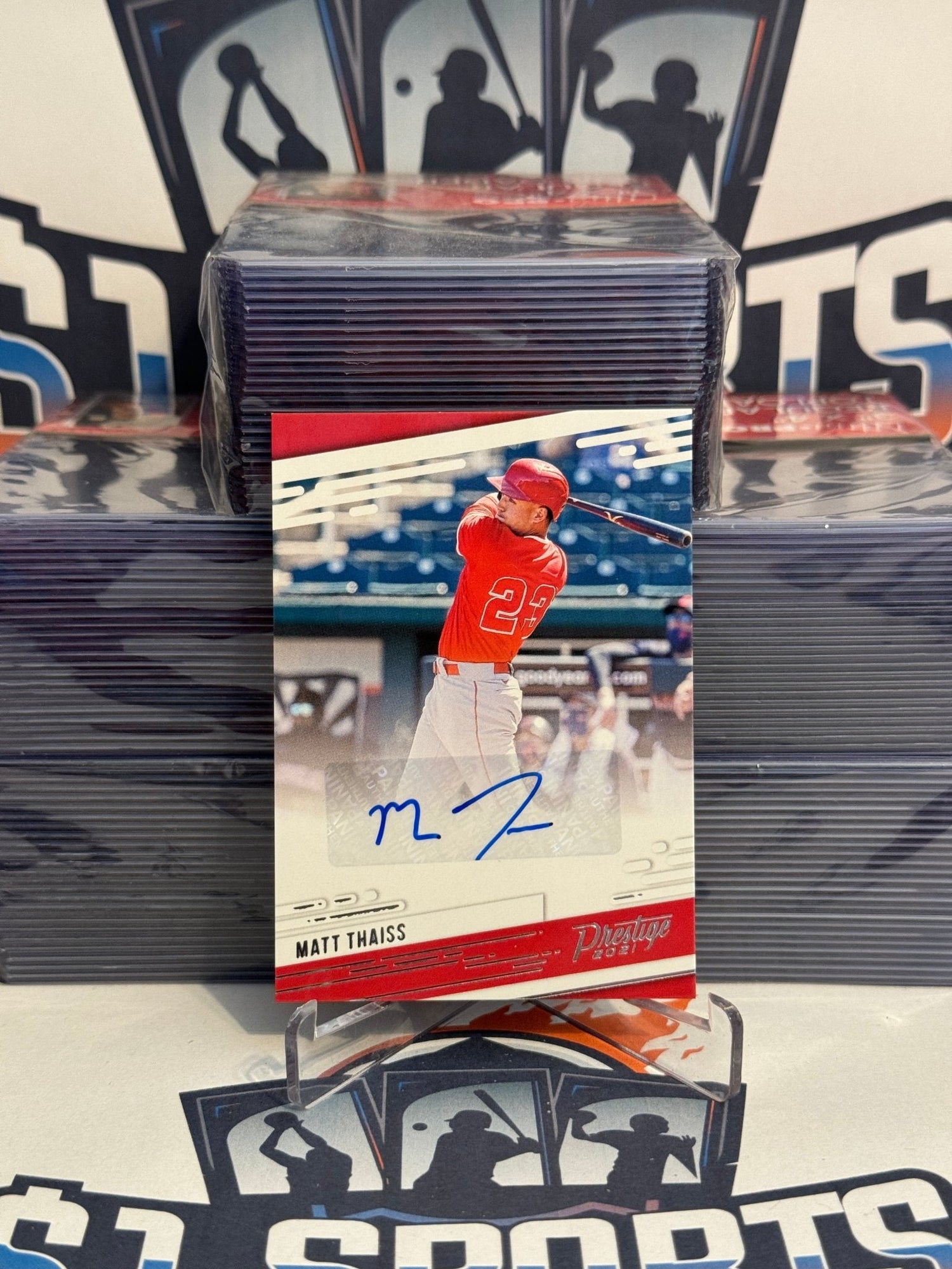 2021 Panini Chronicles (Auto) Matt Thaiss #PR-MT