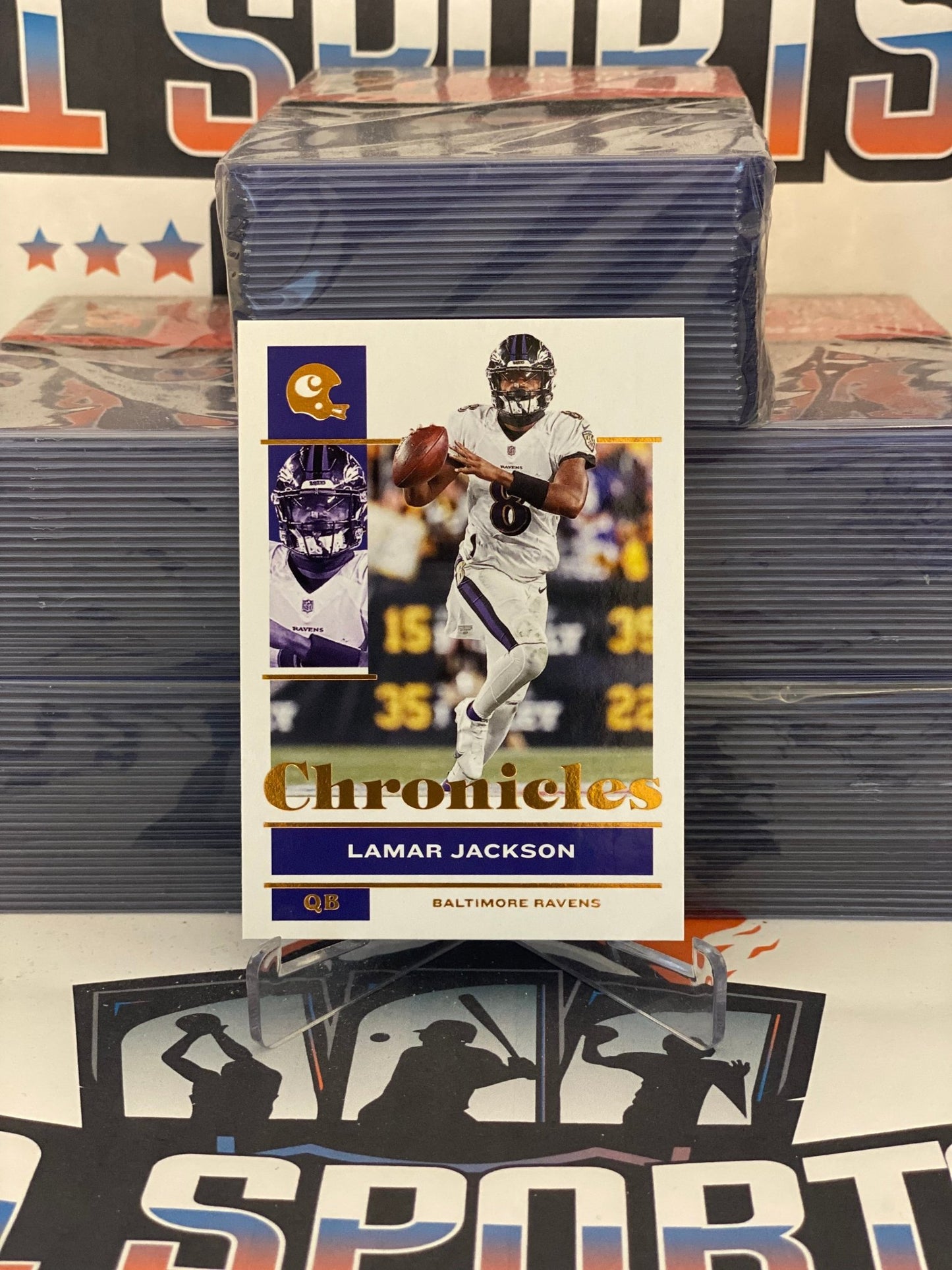 2021 Panini Chronicles (Bronze) Lamar Jackson #7
