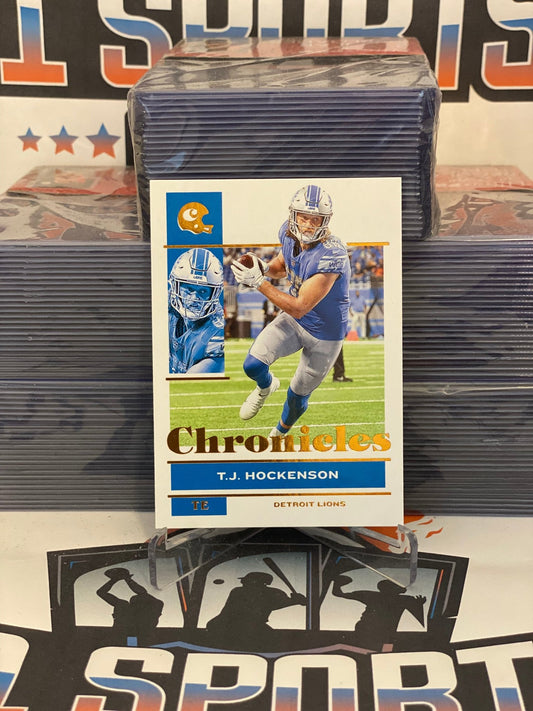 2021 Panini Chronicles (Bronze) T.J. Hockenson #34