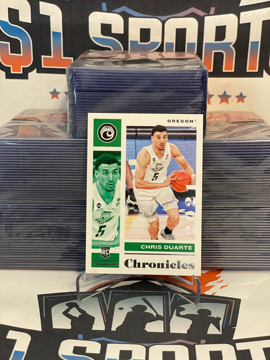 2021 Panini Chronicles Draft Picks Chris Duarte Rookie #18