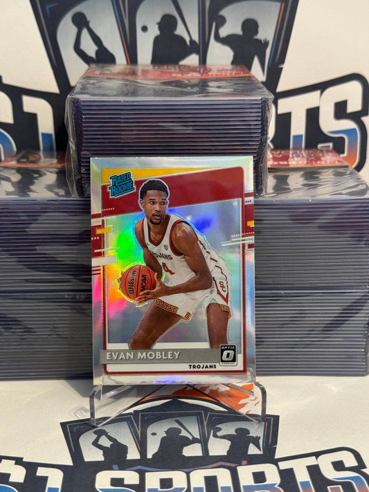 2021 Panini Chronicles Draft Picks (Holo Prizm, Donruss Optic, Rated Rookie) Evan Mobley #202