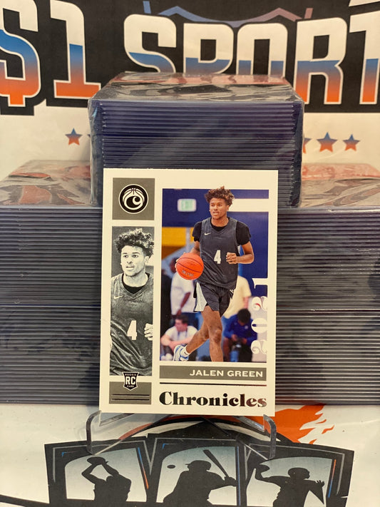 2021 Panini Chronicles Draft Picks Jalen Green Rookie #4