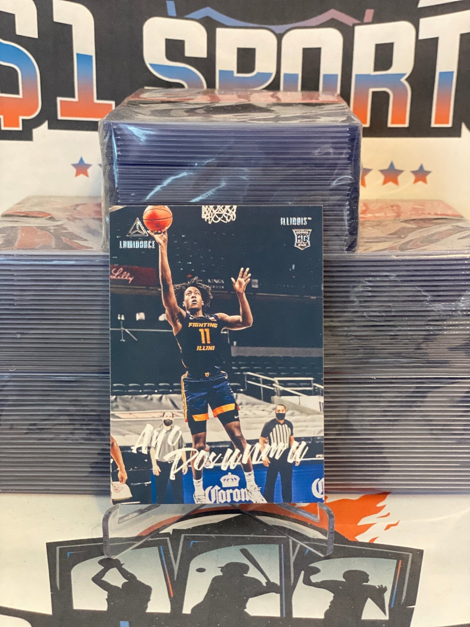 2021 Panini Chronicles Draft Picks (Luminance) Ayo Dosunmu Rookie #94