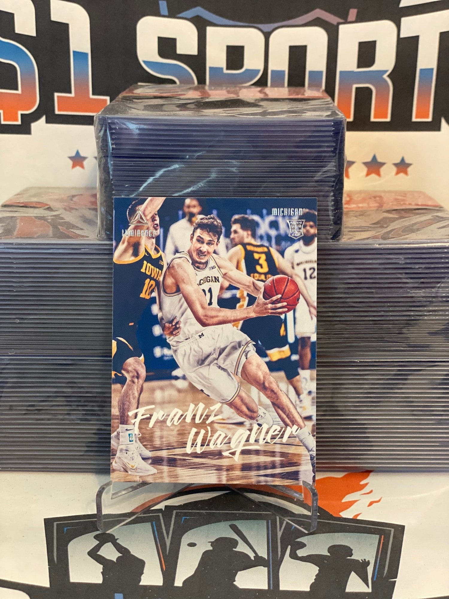 2021 Panini Chronicles Draft Picks (Luminance) Franz Wagner Rookie #84