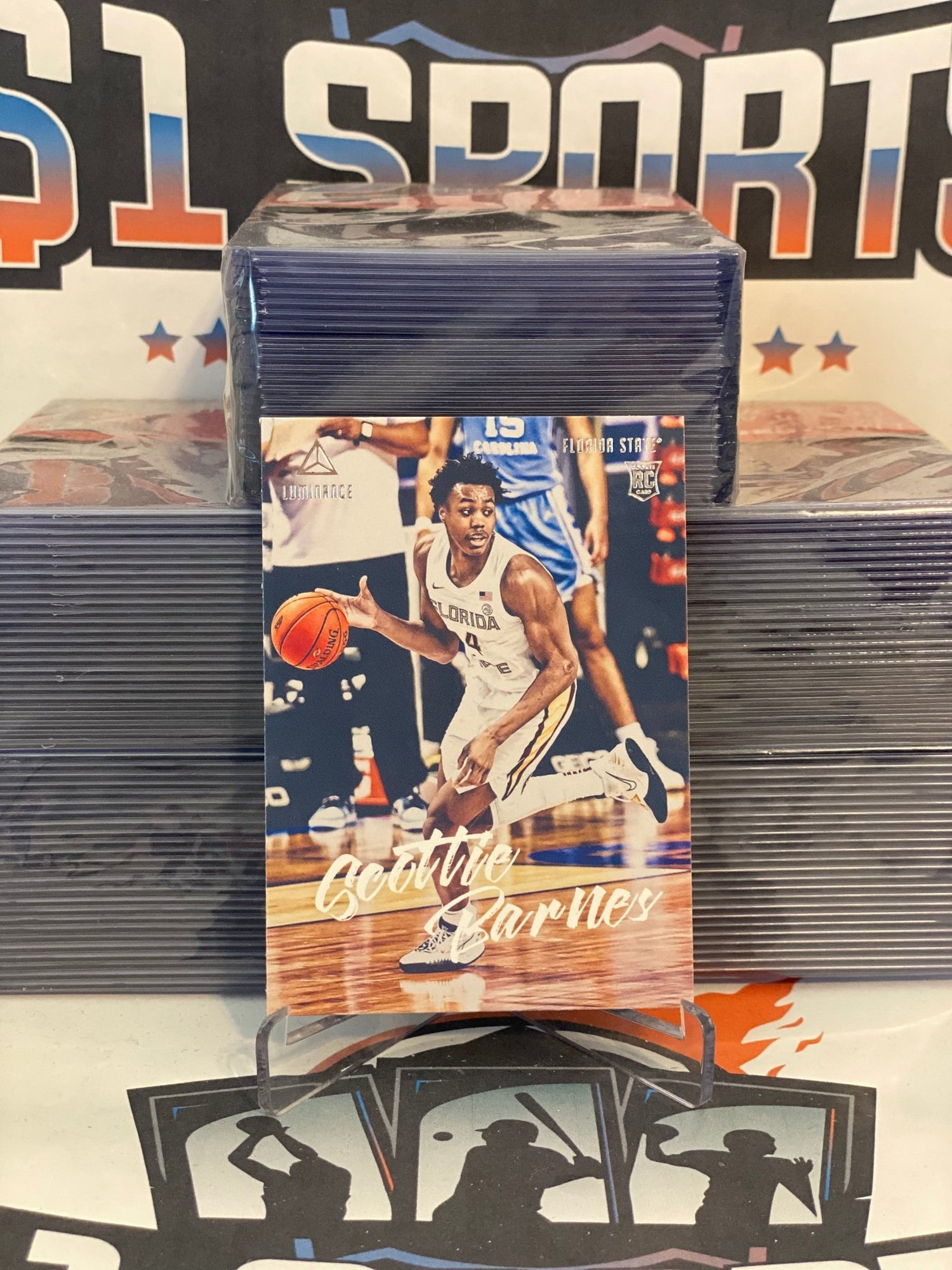 2021 Panini Chronicles Draft Picks (Luminance) Scottie Barnes Rookie #82