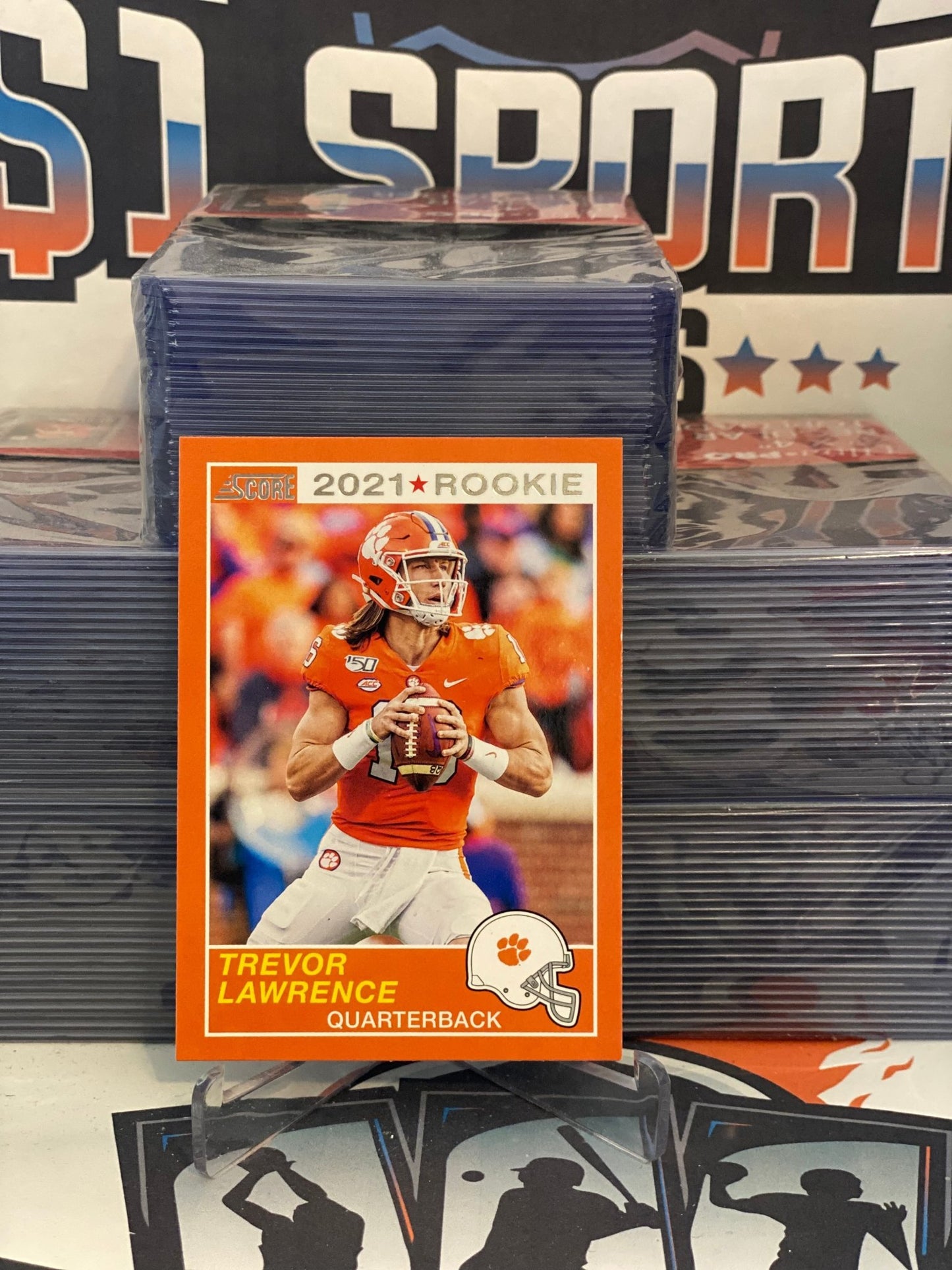 2021 Panini Chronicles Draft Picks (Score) Trevor Lawrence Rookie #58