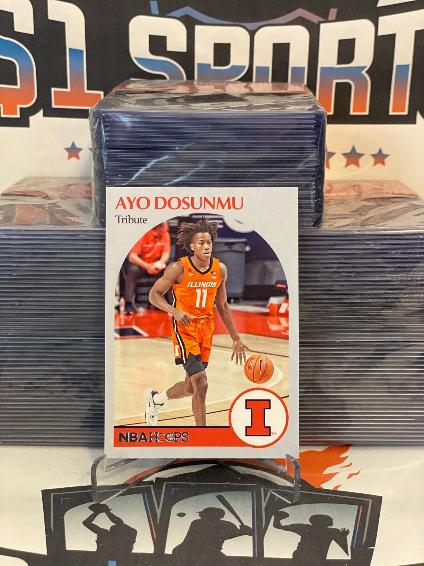 2021 Panini Chronicles Draft Picks (Tribute) Ayo Dosunmu Rookie #69