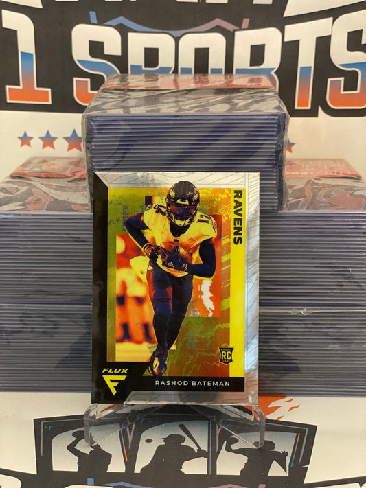 2021 Panini Chronicles (Flux) Rashod Bateman Rookie #FX-15