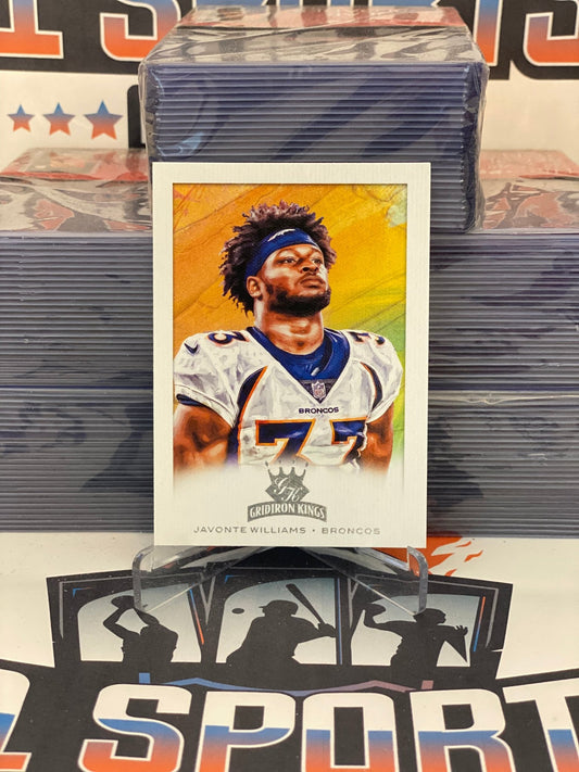 2021 Panini Chronicles (Gridiron Kings) Javonte Williams Rookie #GK-16
