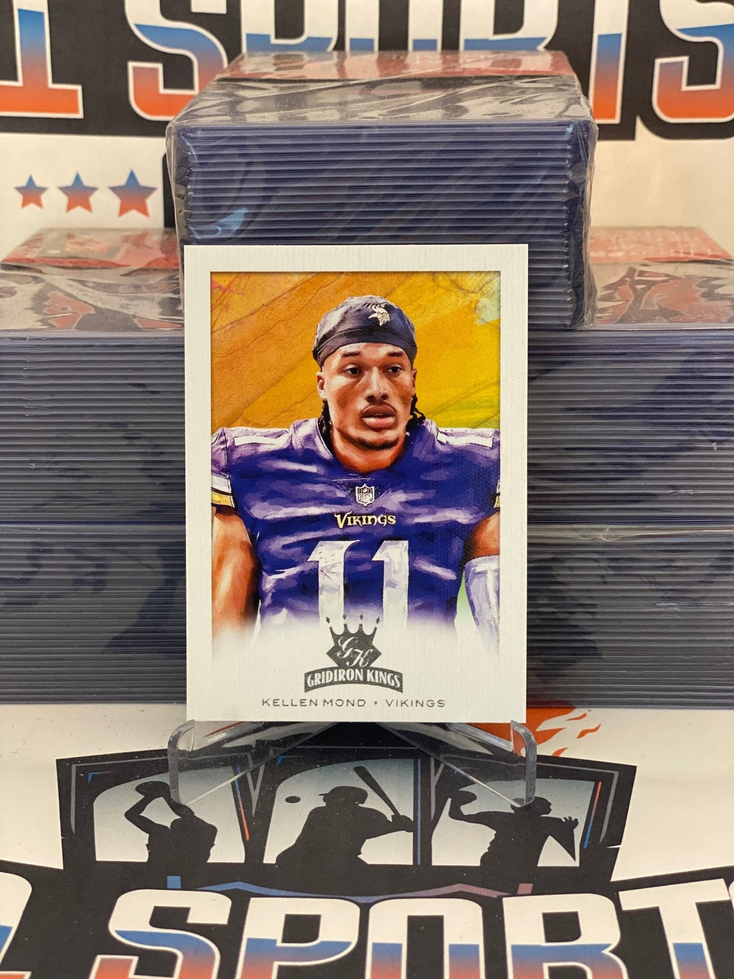 2021 Panini Chronicles (Gridiron Kings) Kellen Mond Rookie #GK-6