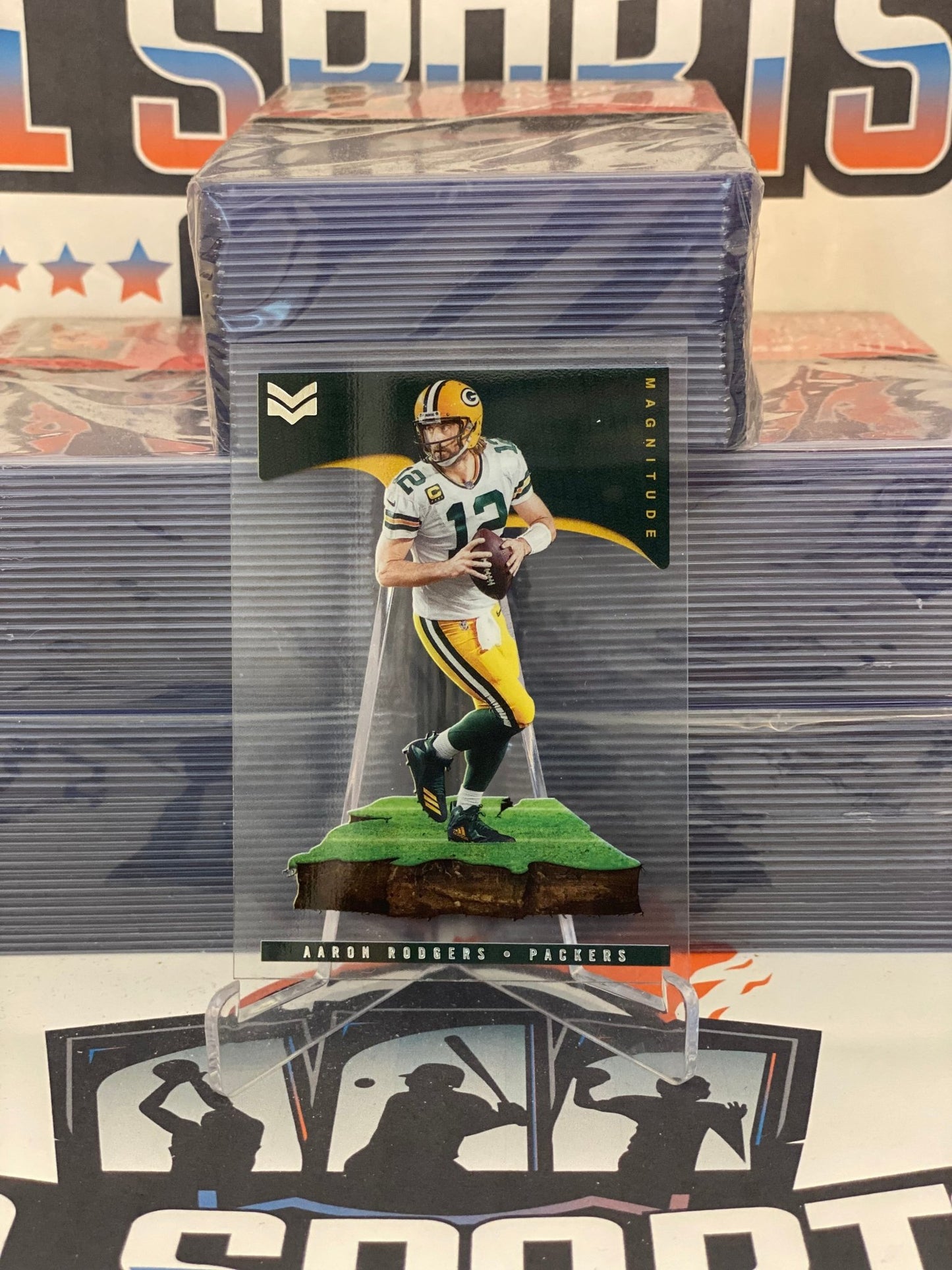 2021 Panini Chronicles (Magnitude) Aaron Rodgers #MAG-20