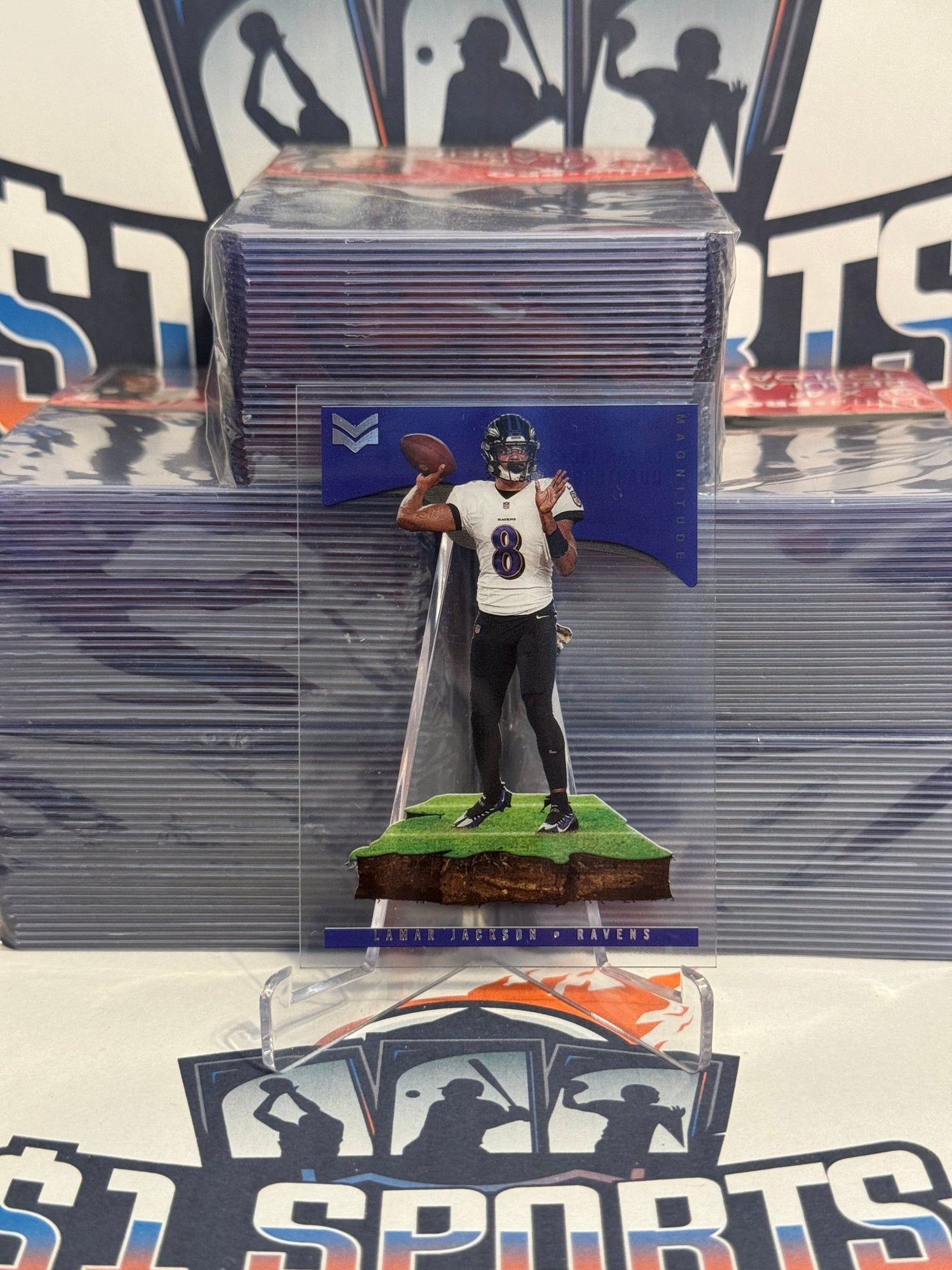 2021 Panini Chronicles (Magnitude) Lamar Jackson #MAG-25
