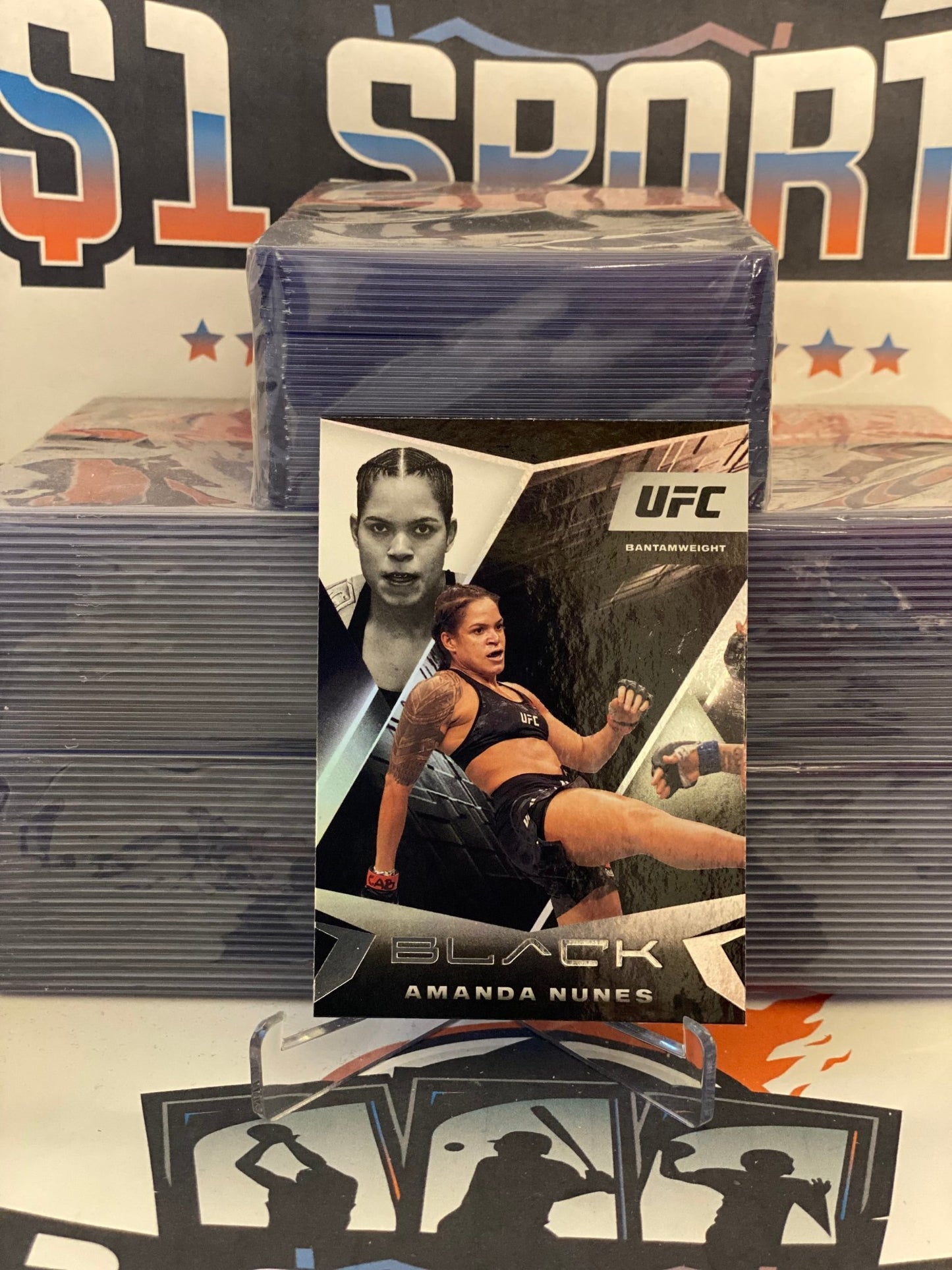 2021 Panini Chronicles UFC (Black) Amanda Nunes #105