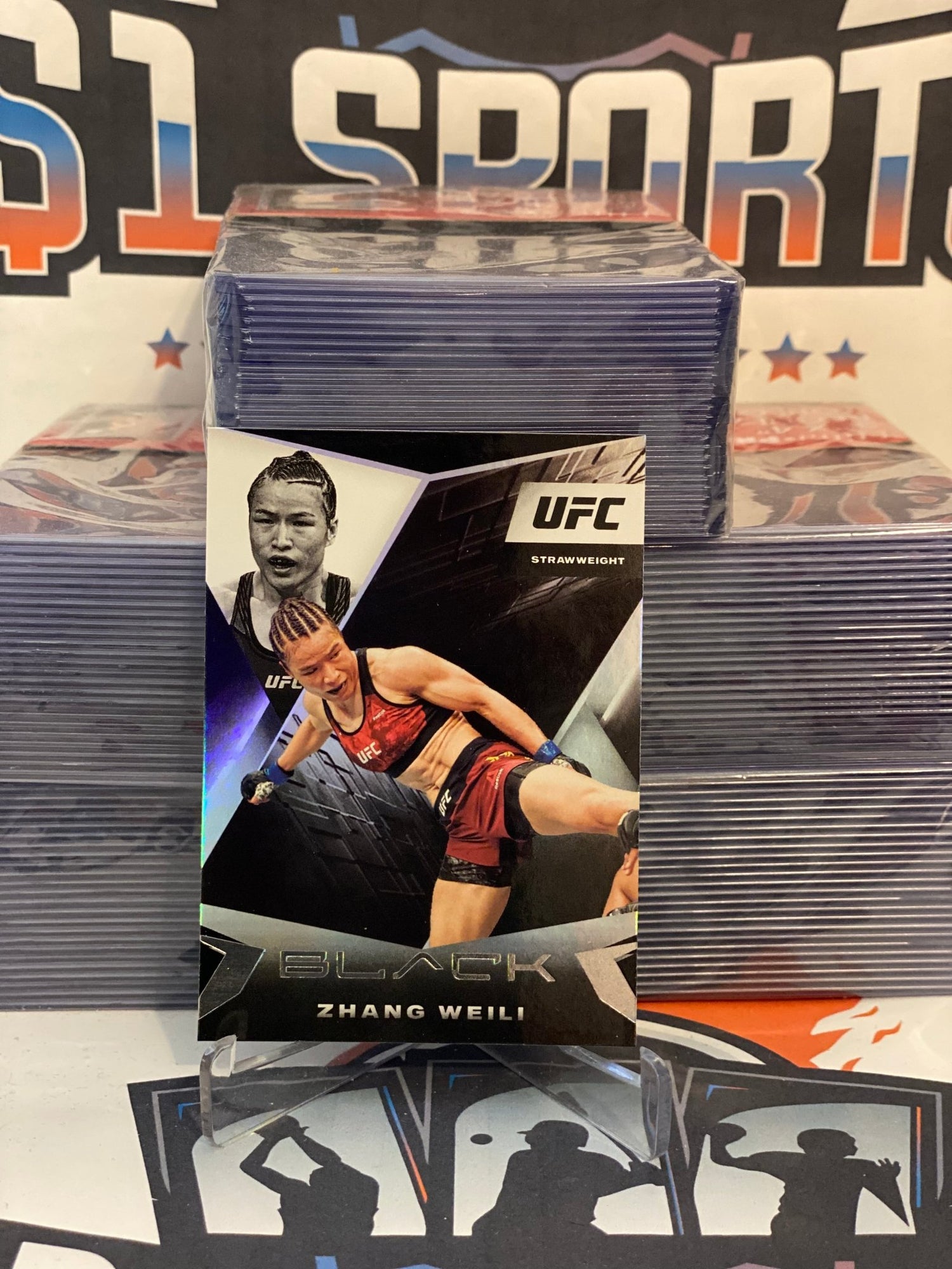 2021 Panini Chronicles UFC (Black) Zhang Weili #120