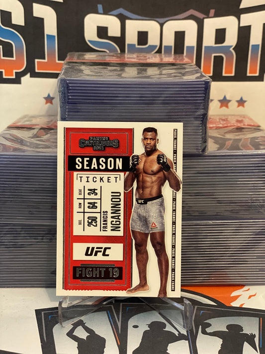 2021 Panini Chronicles UFC (Contenders Season Ticket) Francis Ngannou #4