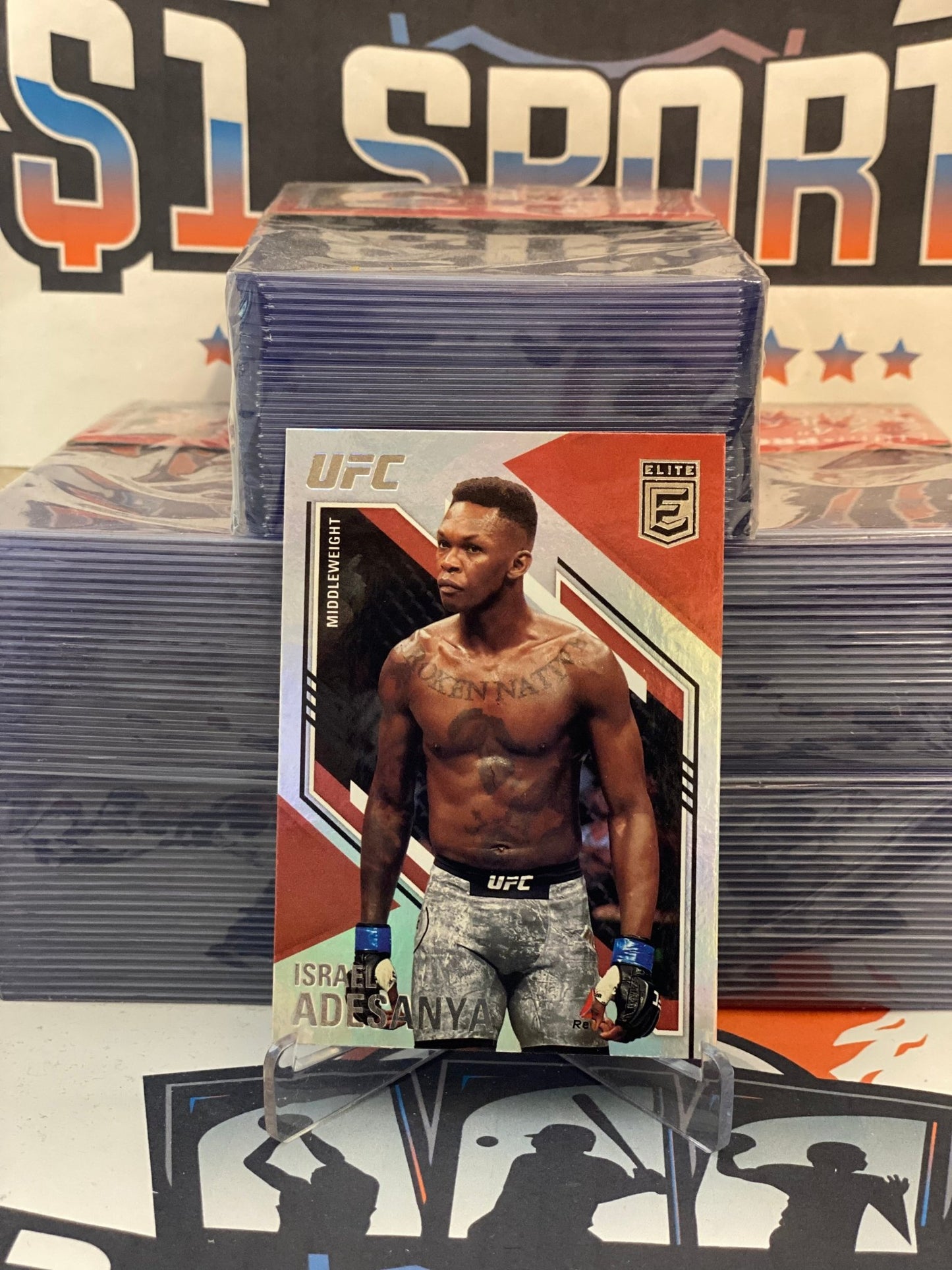 2021 Panini Chronicles UFC (Elite) Israel Adesanya #151