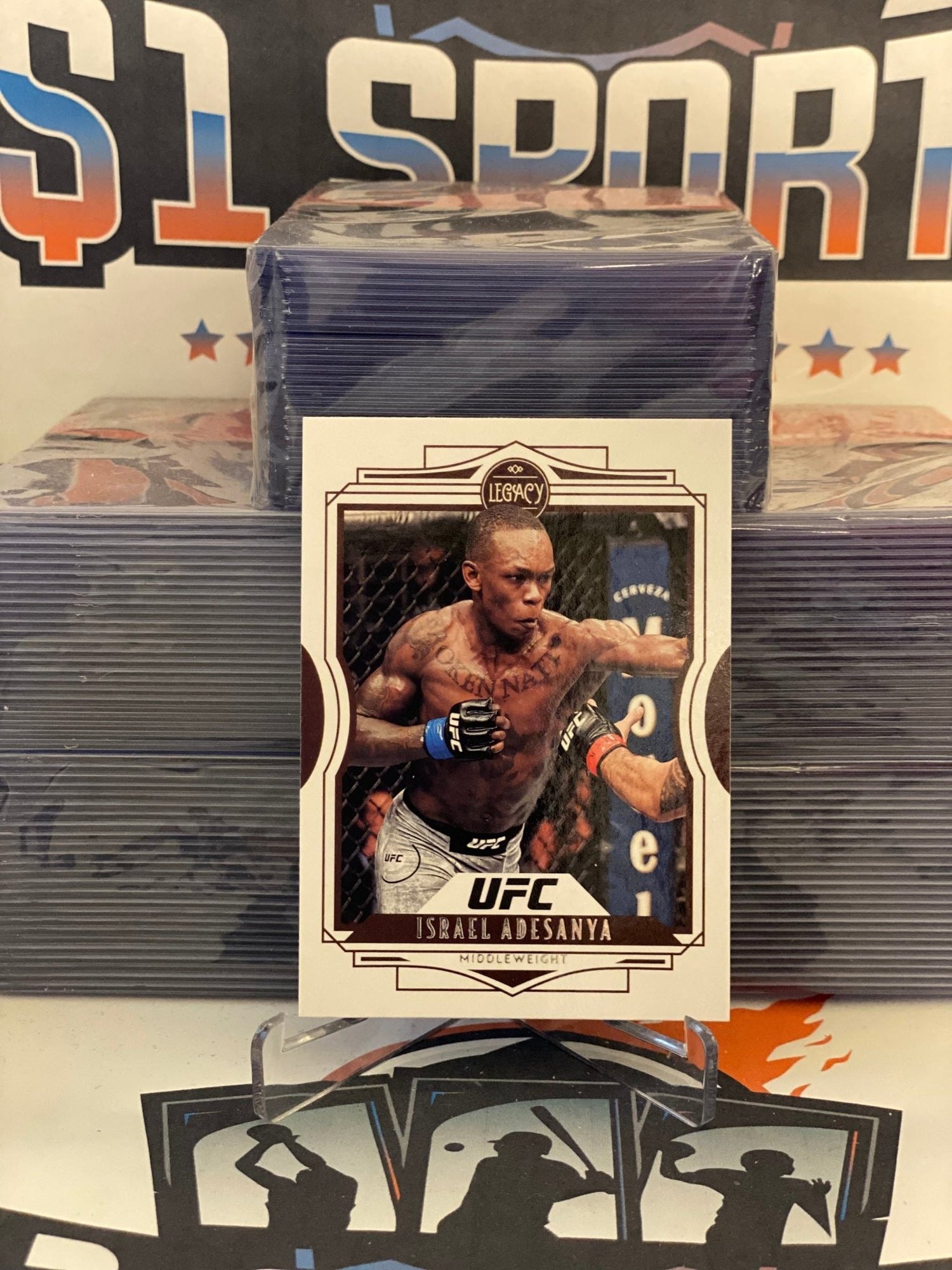 2021 Panini Chronicles UFC (Legacy) Israel Adesanya #48