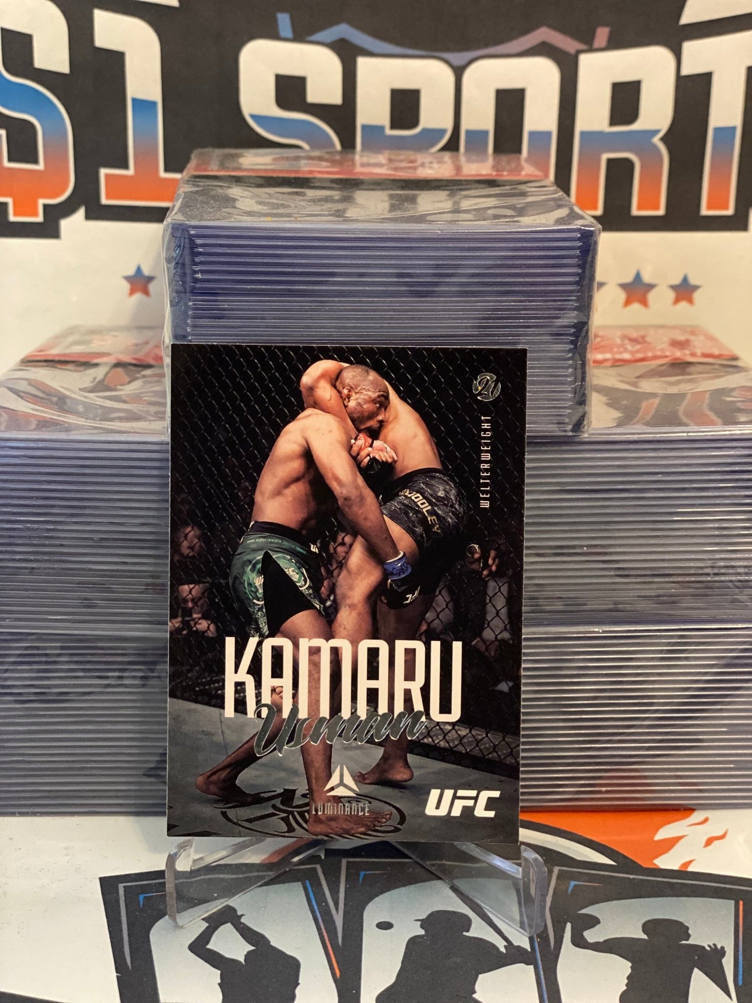 2021 Panini Chronicles UFC (Luminance) Kamaru Usmann #59