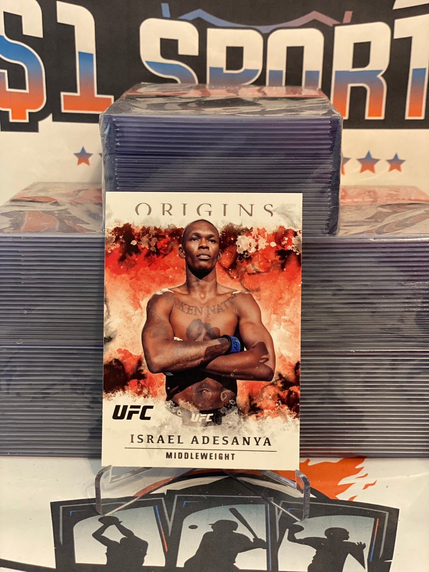 2021 Panini Chronicles UFC (Origins) Israel Adesanya #36