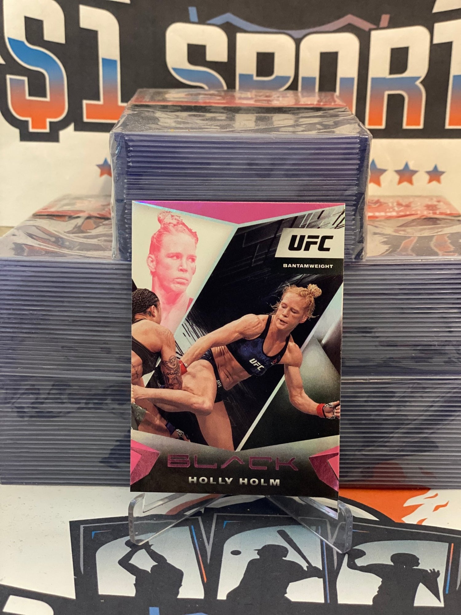 2021 Panini Chronicles UFC (Pink, Black) Holly Holm #101