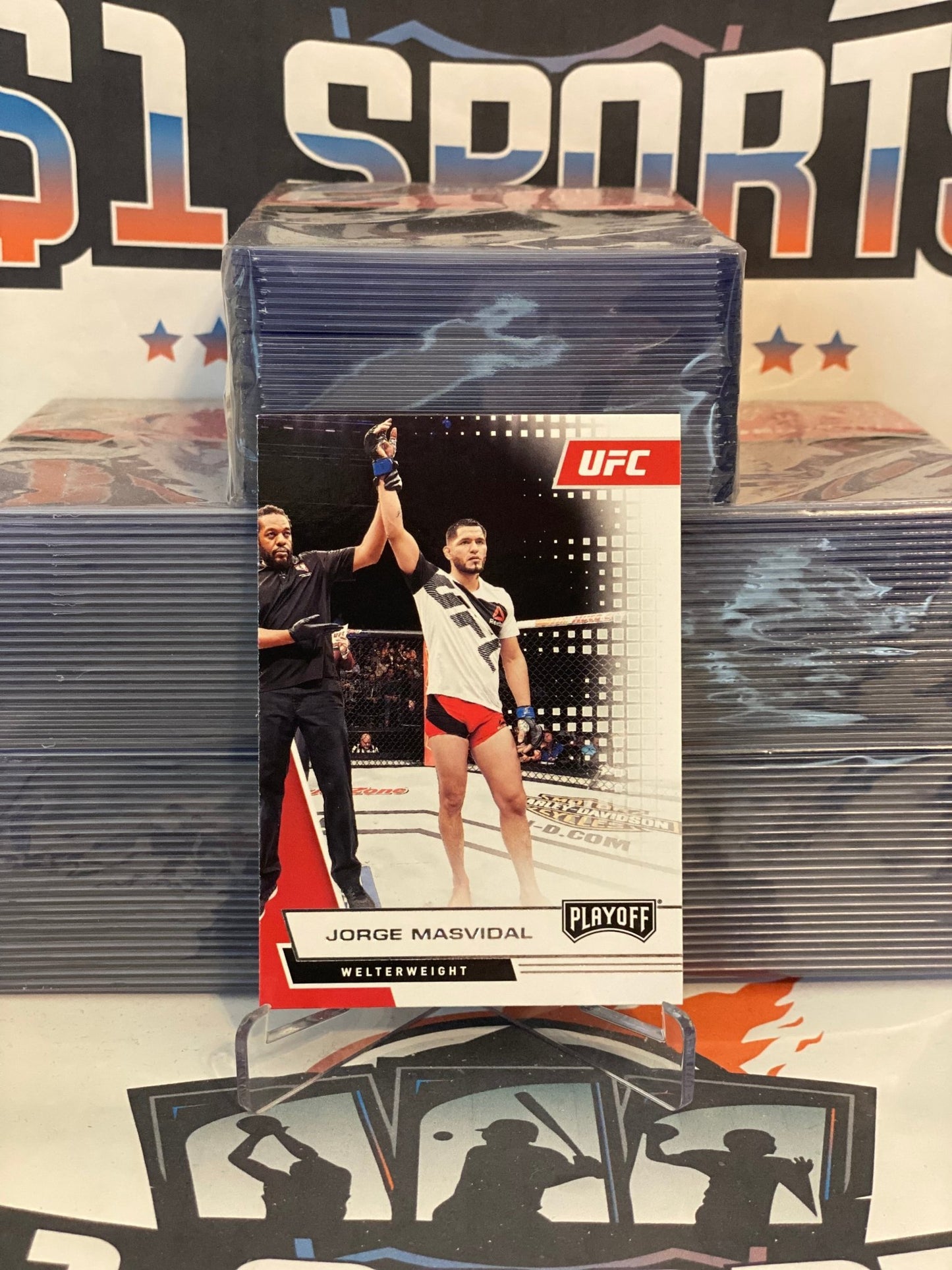 2021 Panini Chronicles UFC (Playoff) Jorge Masvidal #66