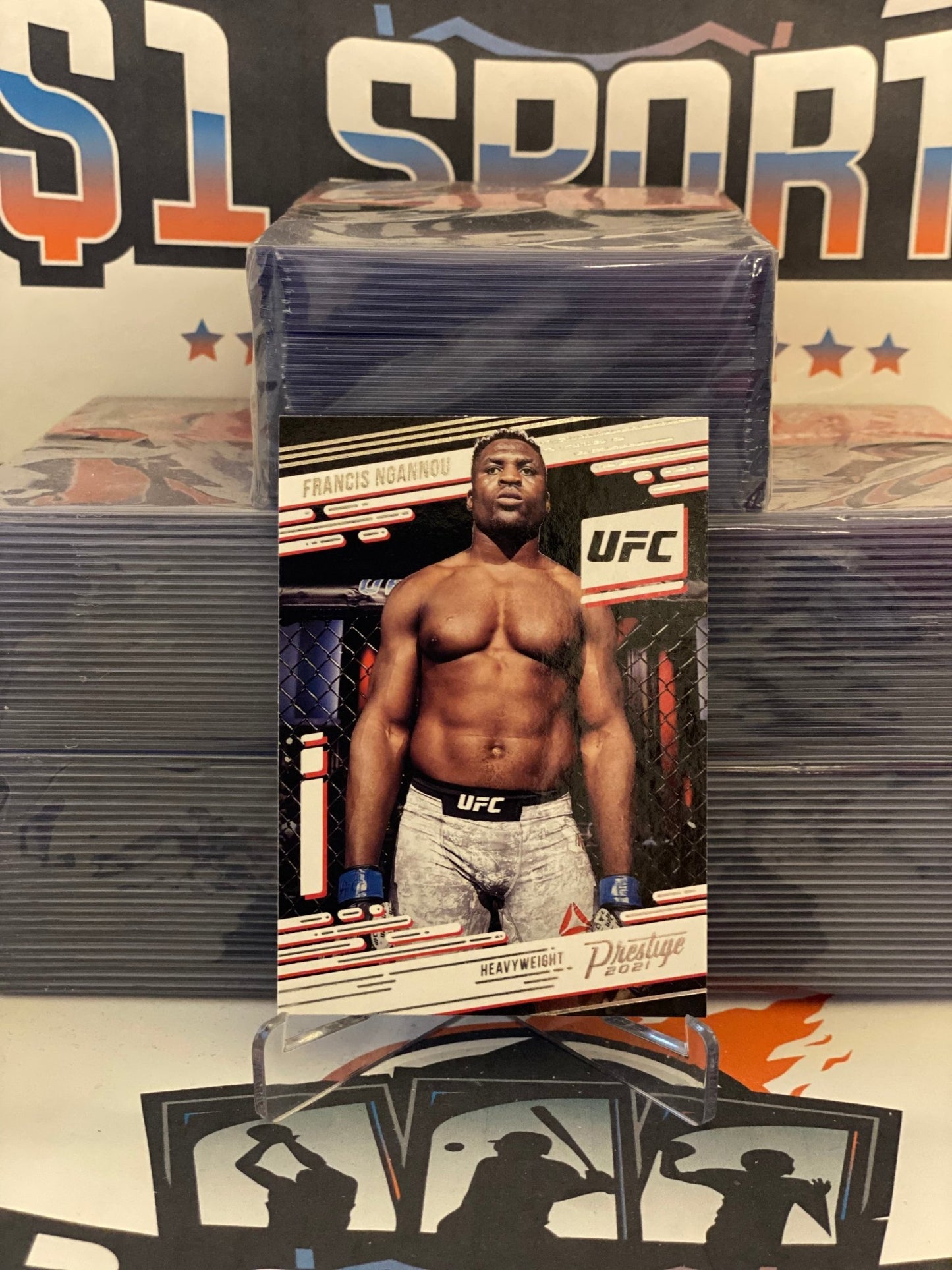 2021 Panini Chronicles UFC (Prestige) Francis Ngannou #79