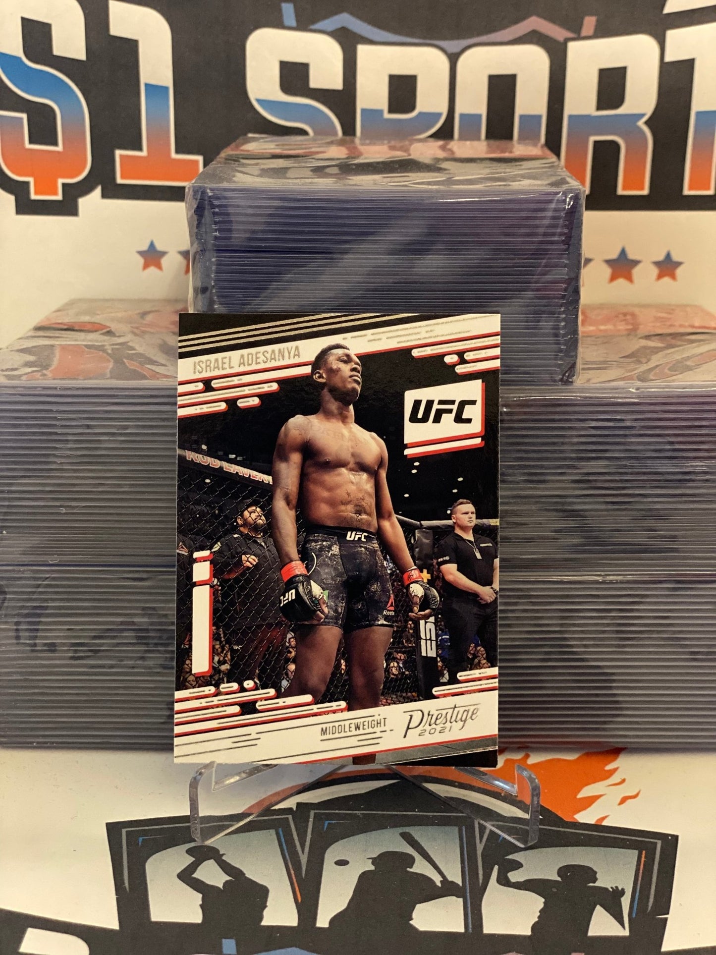 2021 Panini Chronicles UFC (Prestige) Israel Adesanya #71