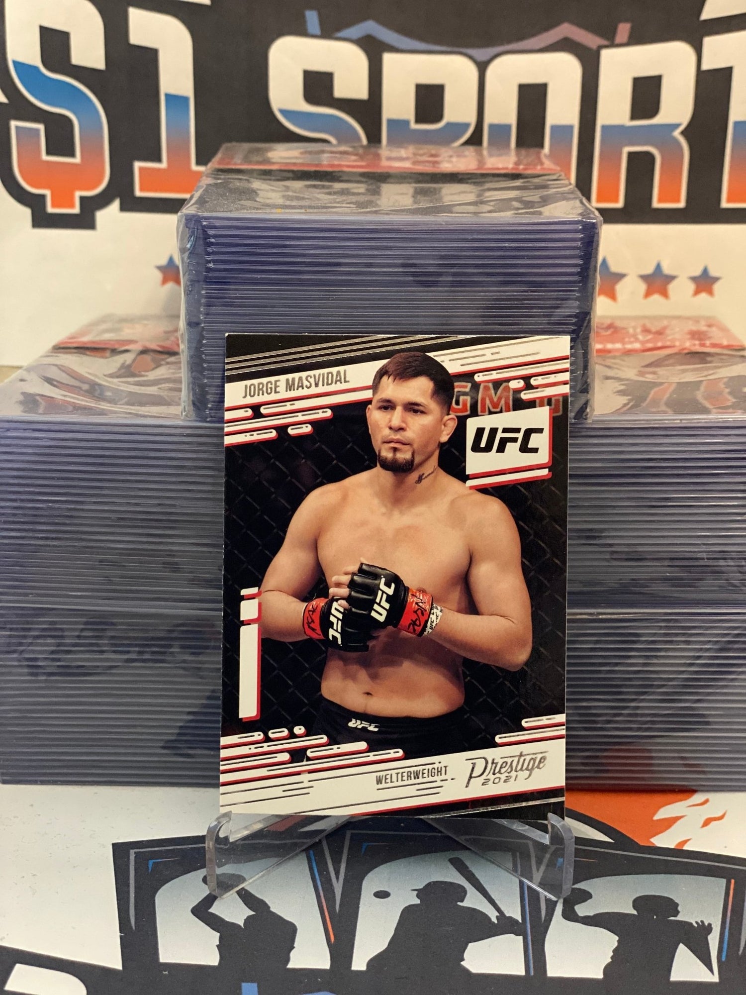 2021 Panini Chronicles UFC (Prestige) Jorge Masvidal #76