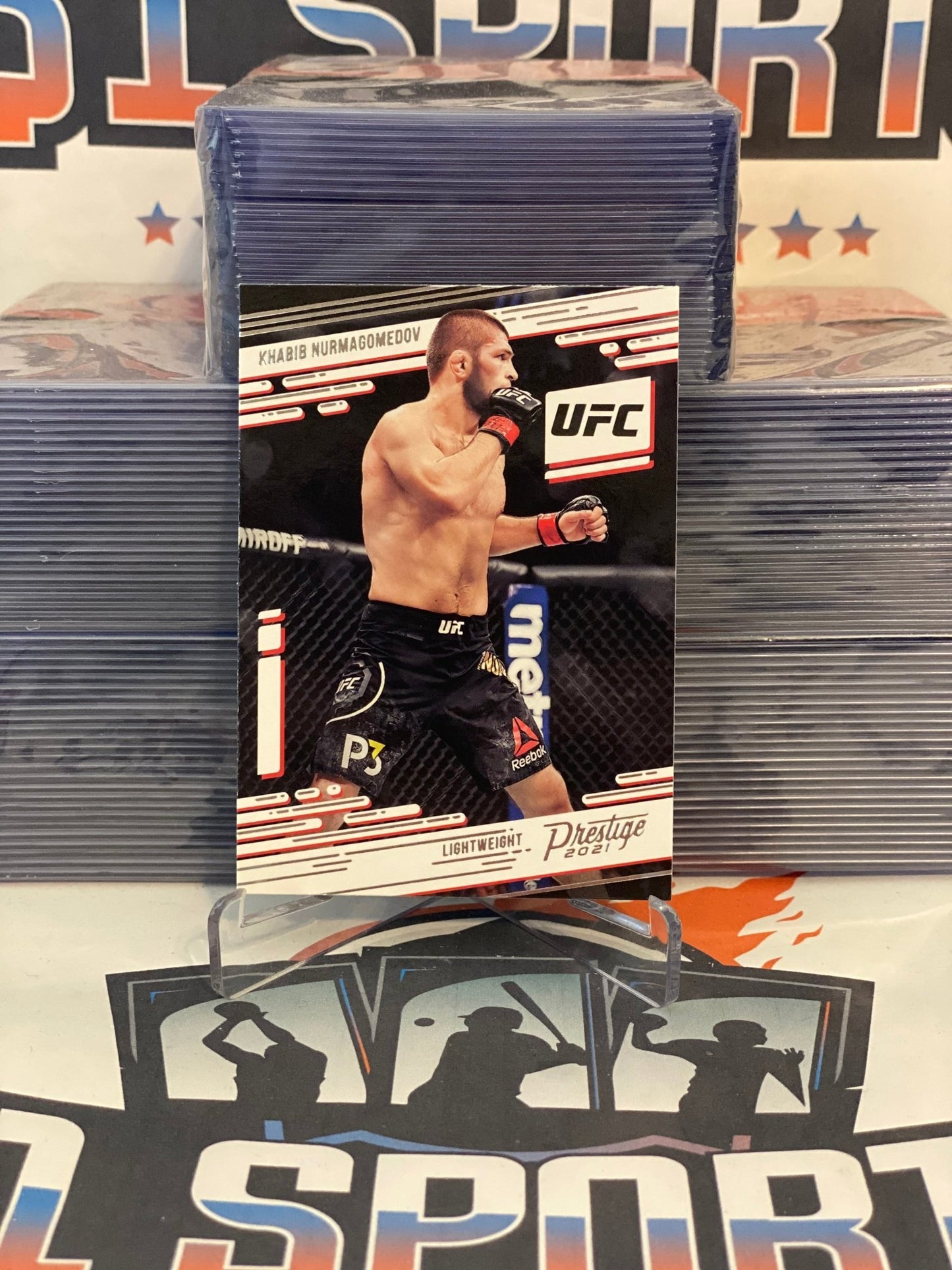 2021 Panini Chronicles UFC (Prestige) Khabib Nurmagomedov #75