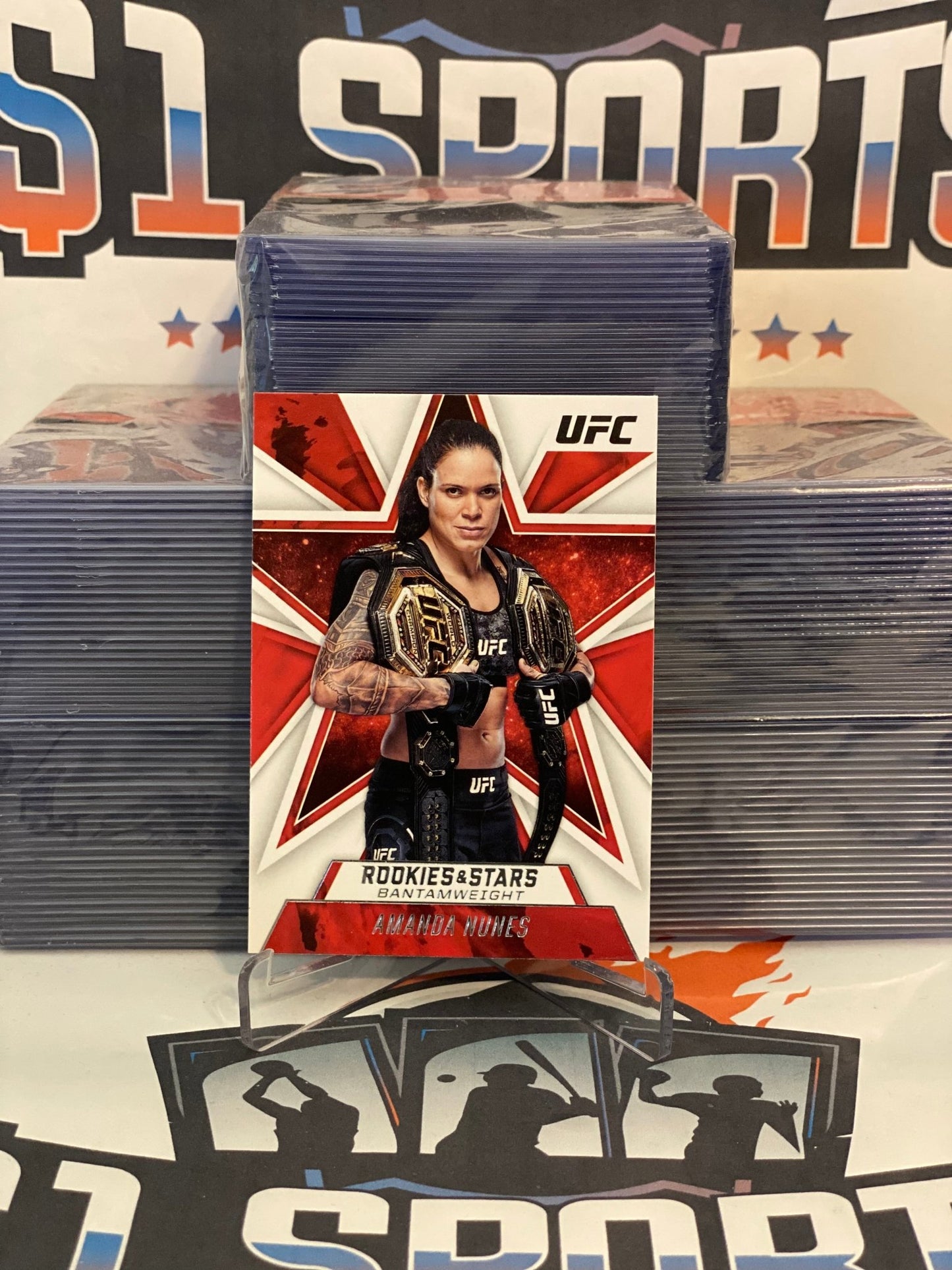 2021 Panini Chronicles UFC (Rookies & Stars) Amanda Nunes #90