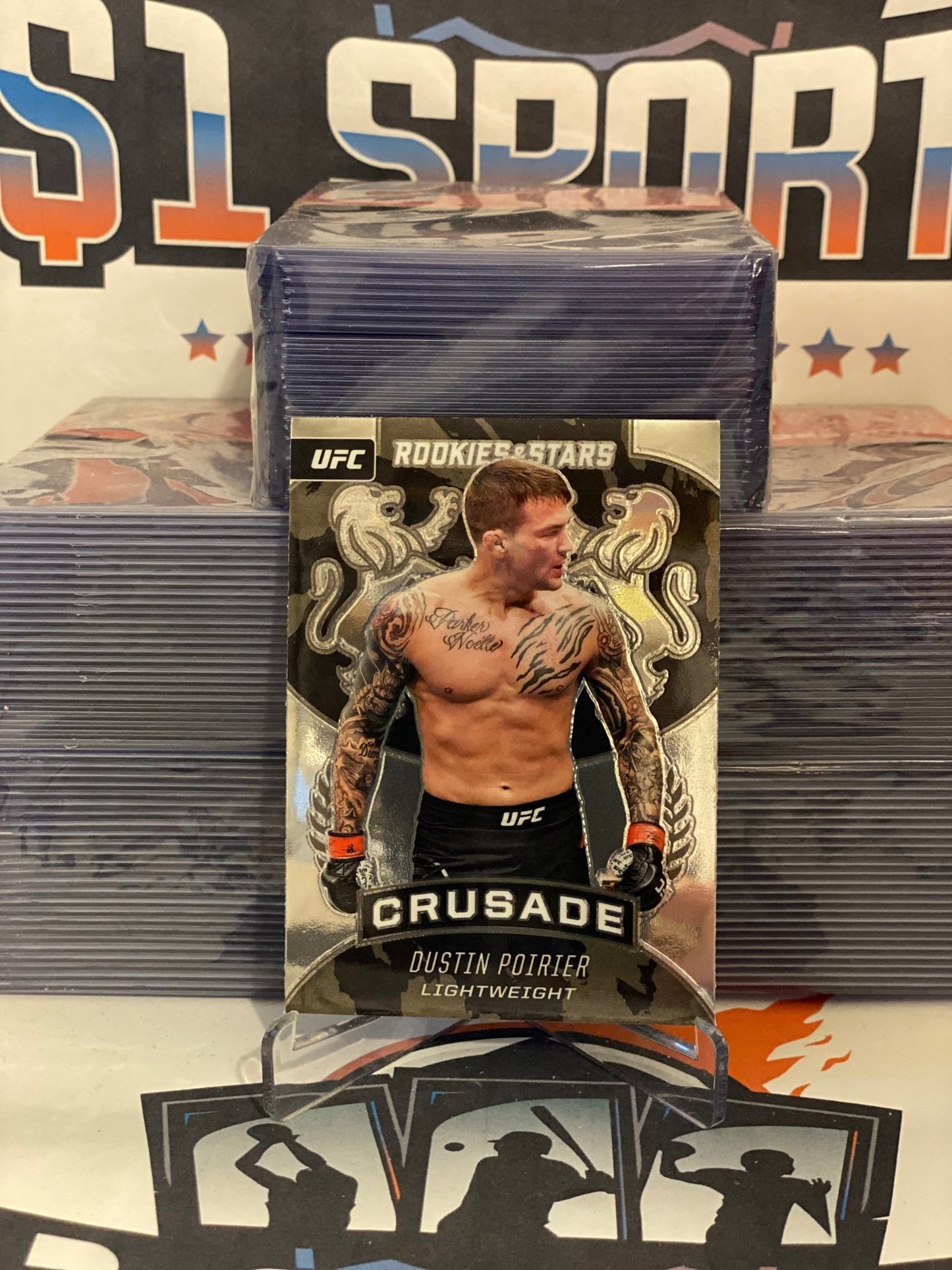 2021 Panini Chronicles UFC (Rookies & Stars Crusade) Dustin Poirier #235