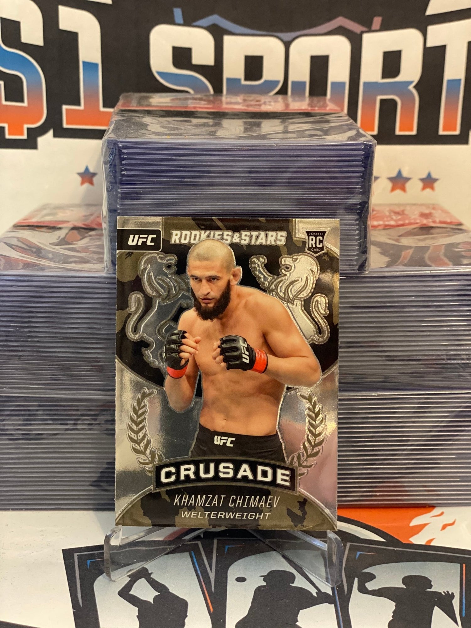 2021 Panini Chronicles UFC (Rookies & Stars Crusade) Khamzat Chimaev Rookie #234