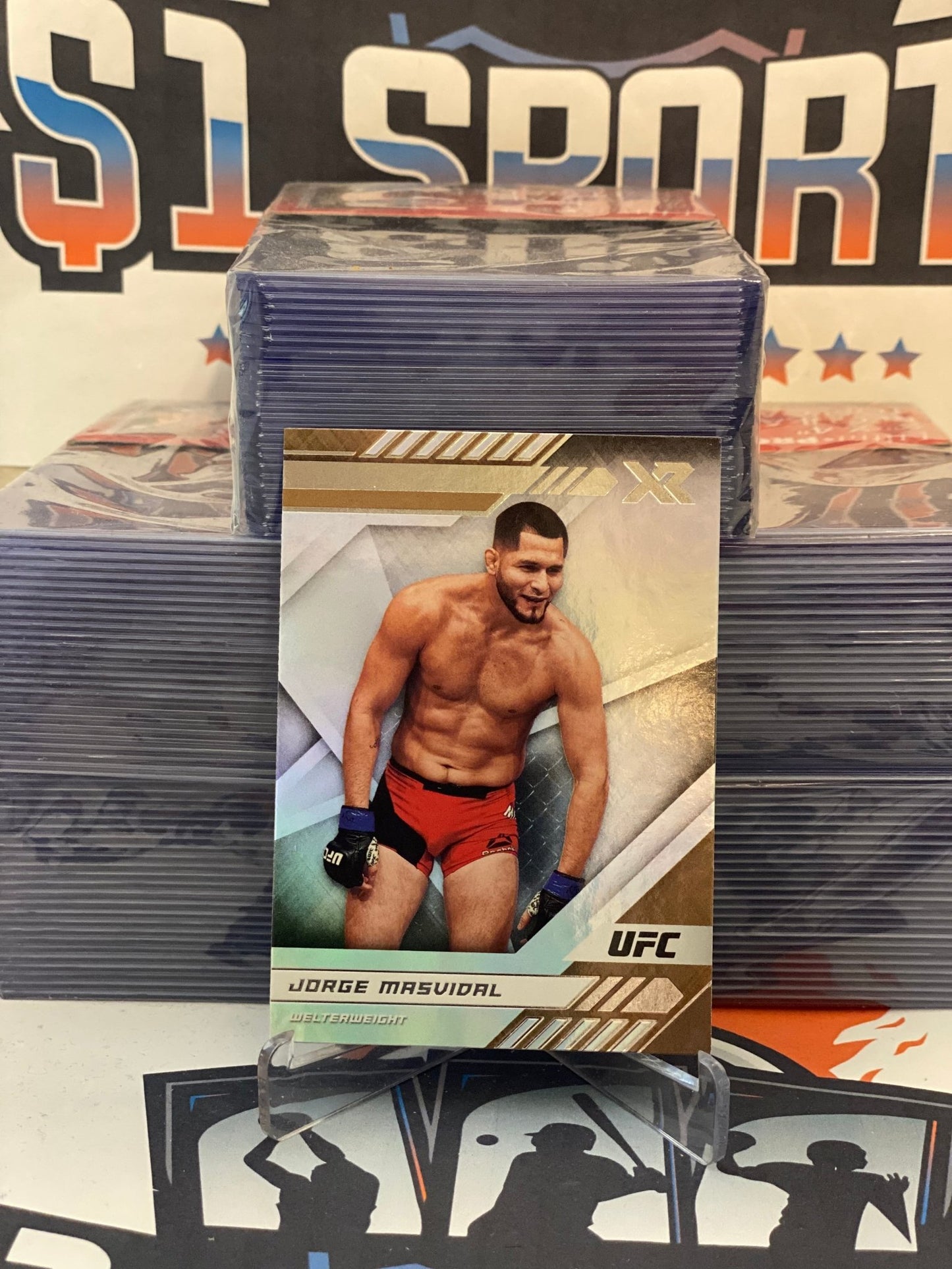 2021 Panini Chronicles UFC (XR) Jorge Masvidal #196