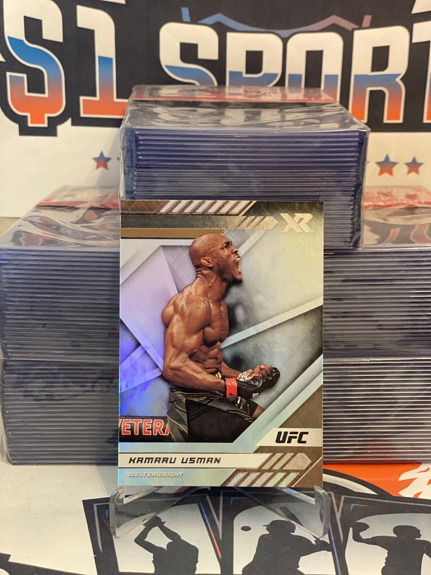 2021 Panini Chronicles UFC (XR) Kamaru Usman #188