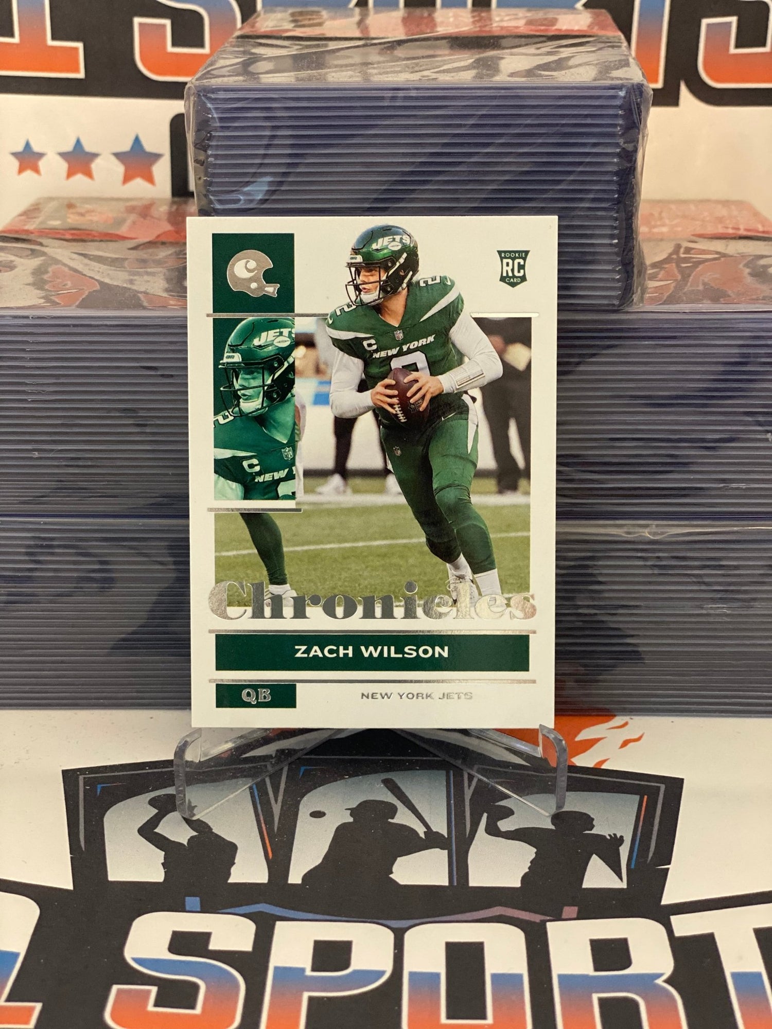 2021 Panini Chronicles Zach Wilson Rookie #86