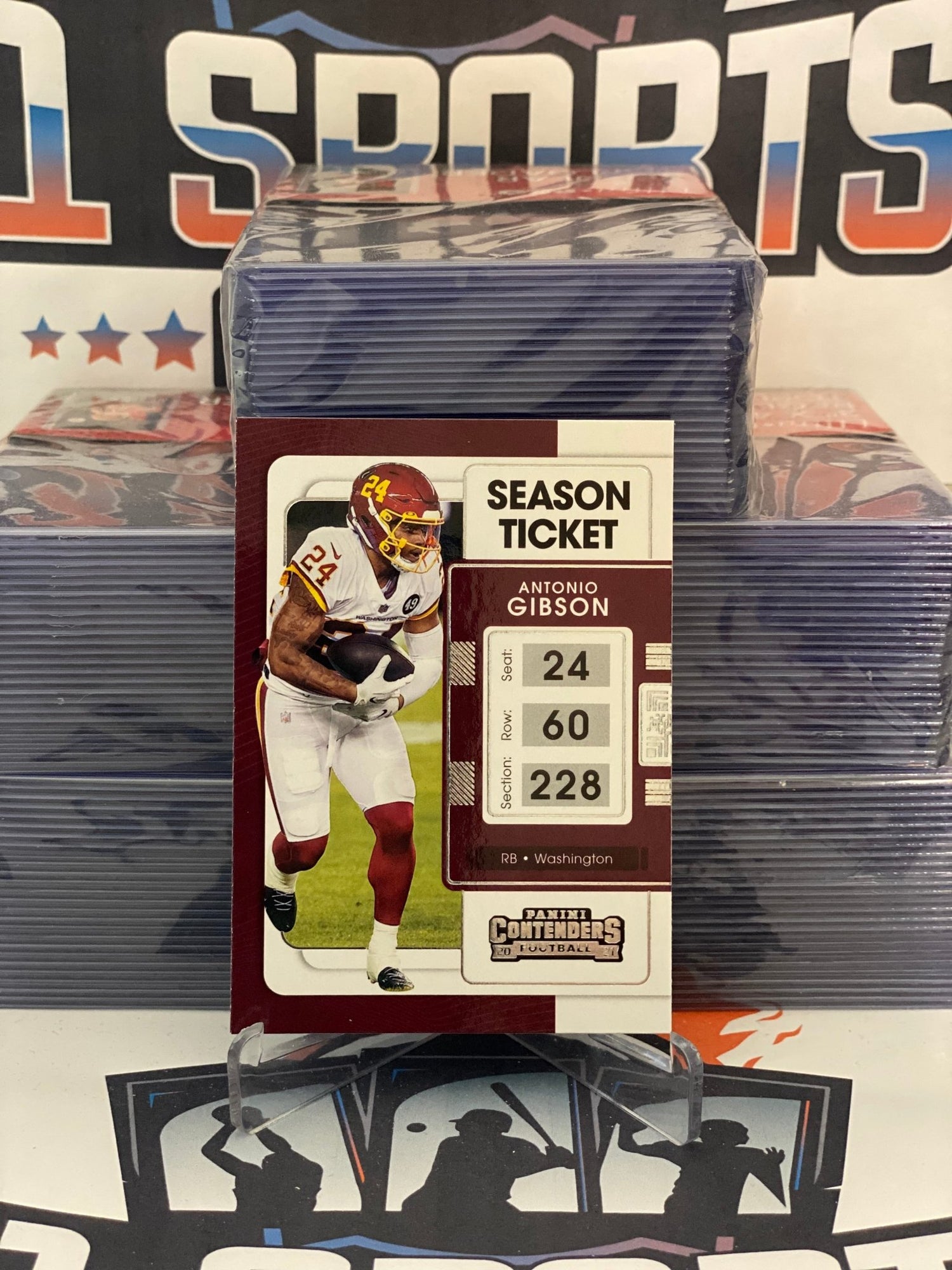 2021 Panini Contenders Antonio Gibson #99