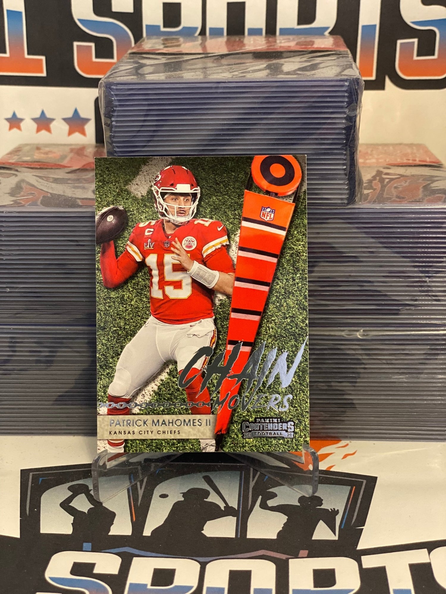 2021 Panini Contenders (Chain Movers) Patrick Mahomes II #CM-PMA