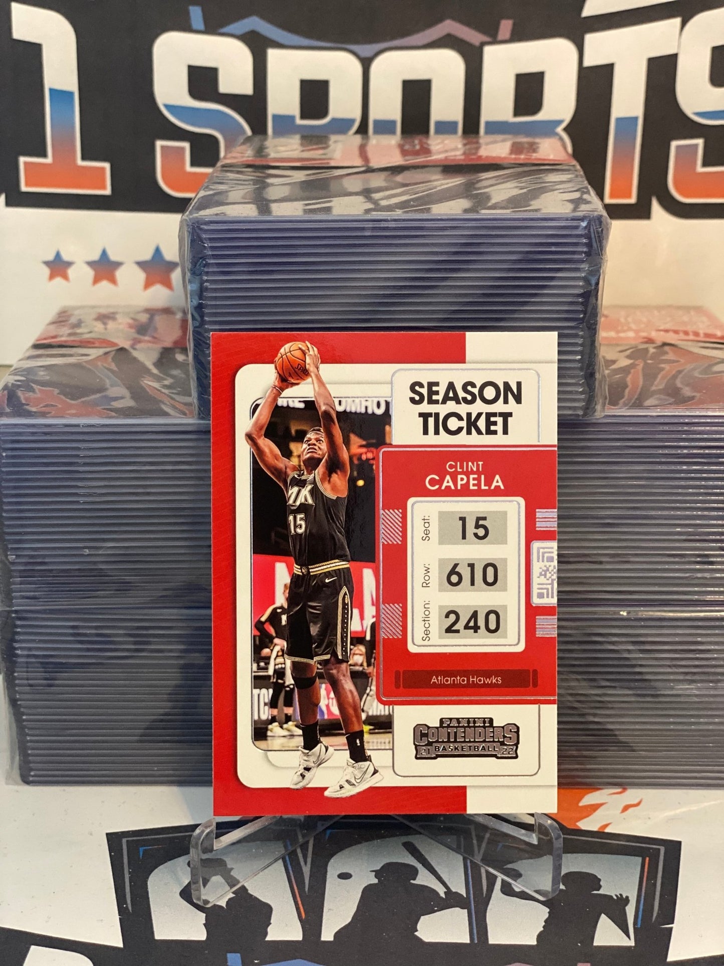 2021 Panini Contenders Clint Capela #24