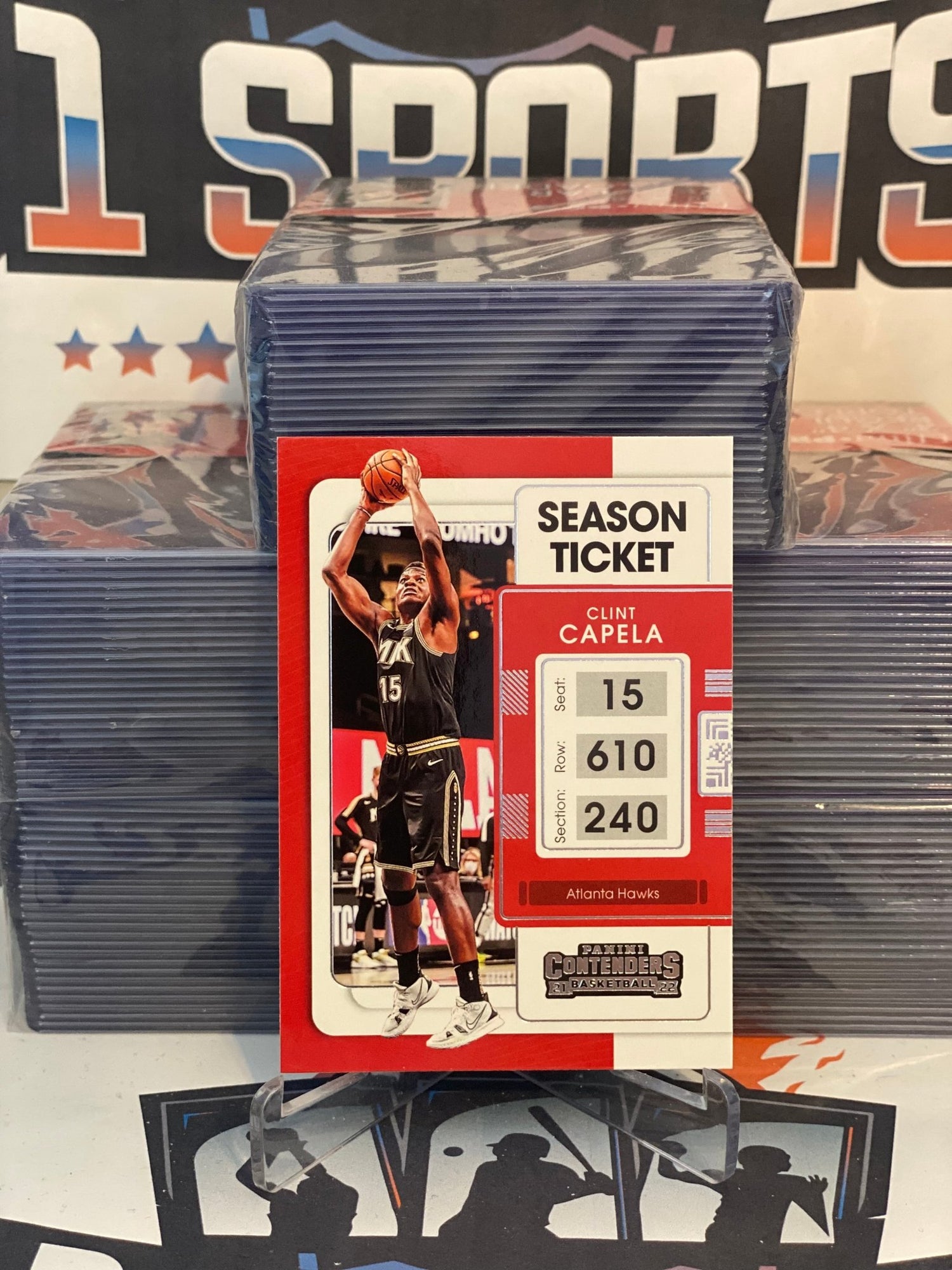 2021 Panini Contenders Clint Capela #24