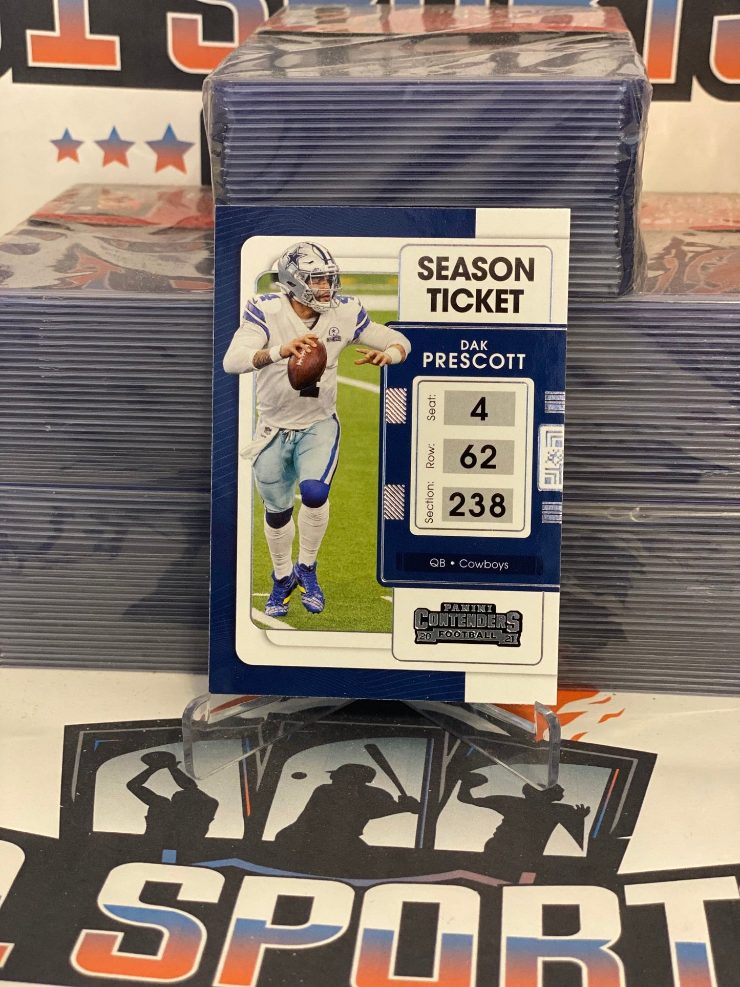 2021 Panini Contenders Dak Prescott #25