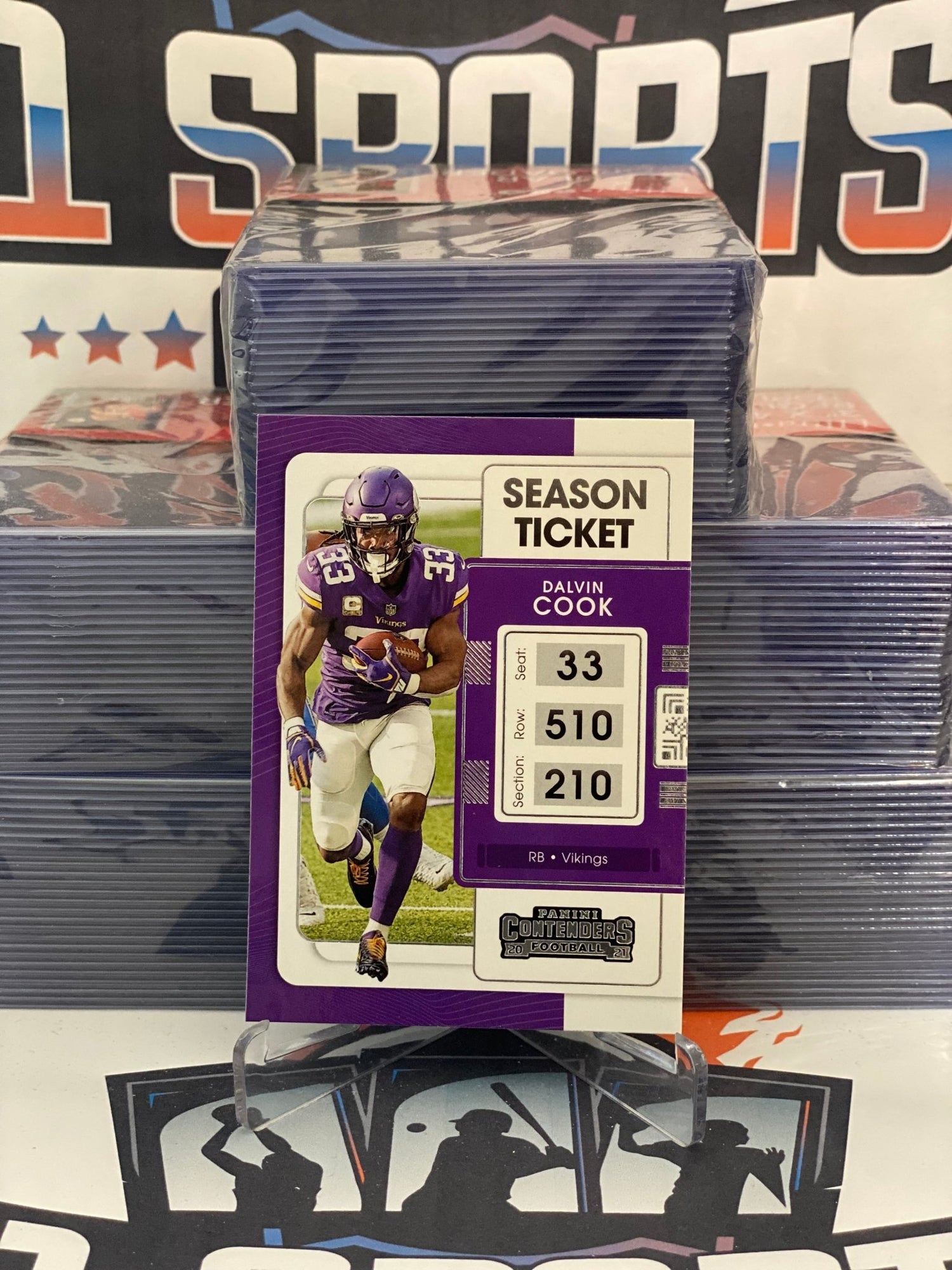 2021 Panini Contenders Dalvin Cook #65