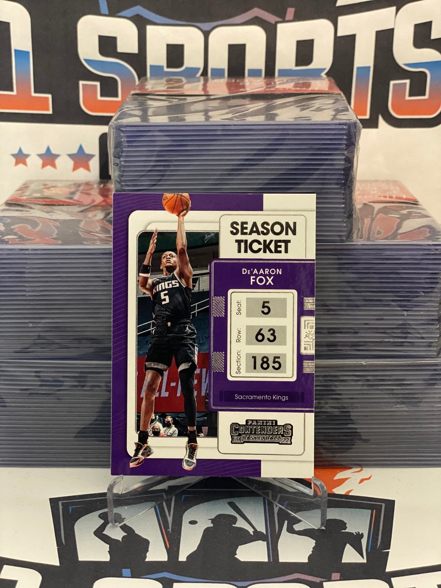 2021 Panini Contenders De'Aaron Fox #59