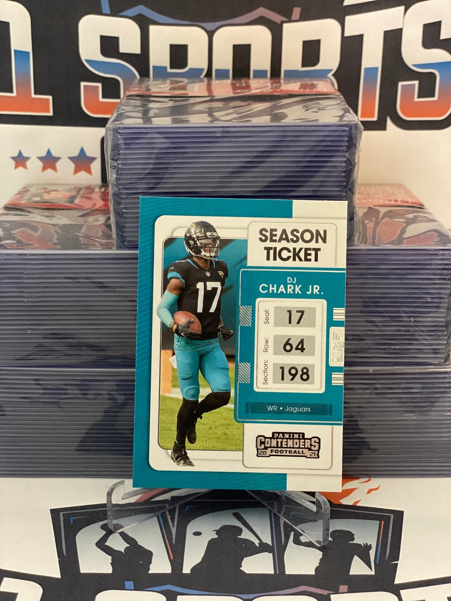 2021 Panini Contenders DJ Chark Jr. #44