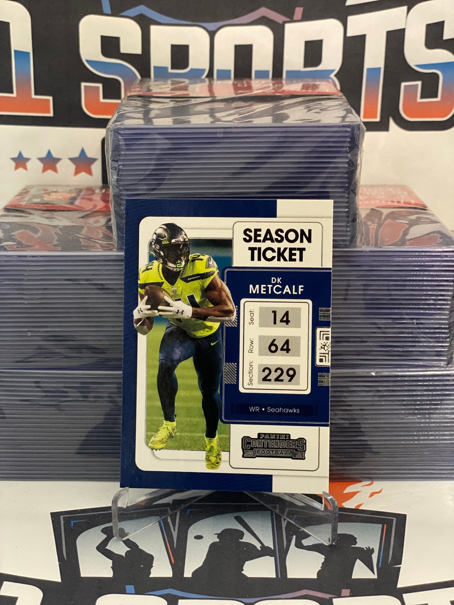 2021 Panini Contenders DK Metcalf #86