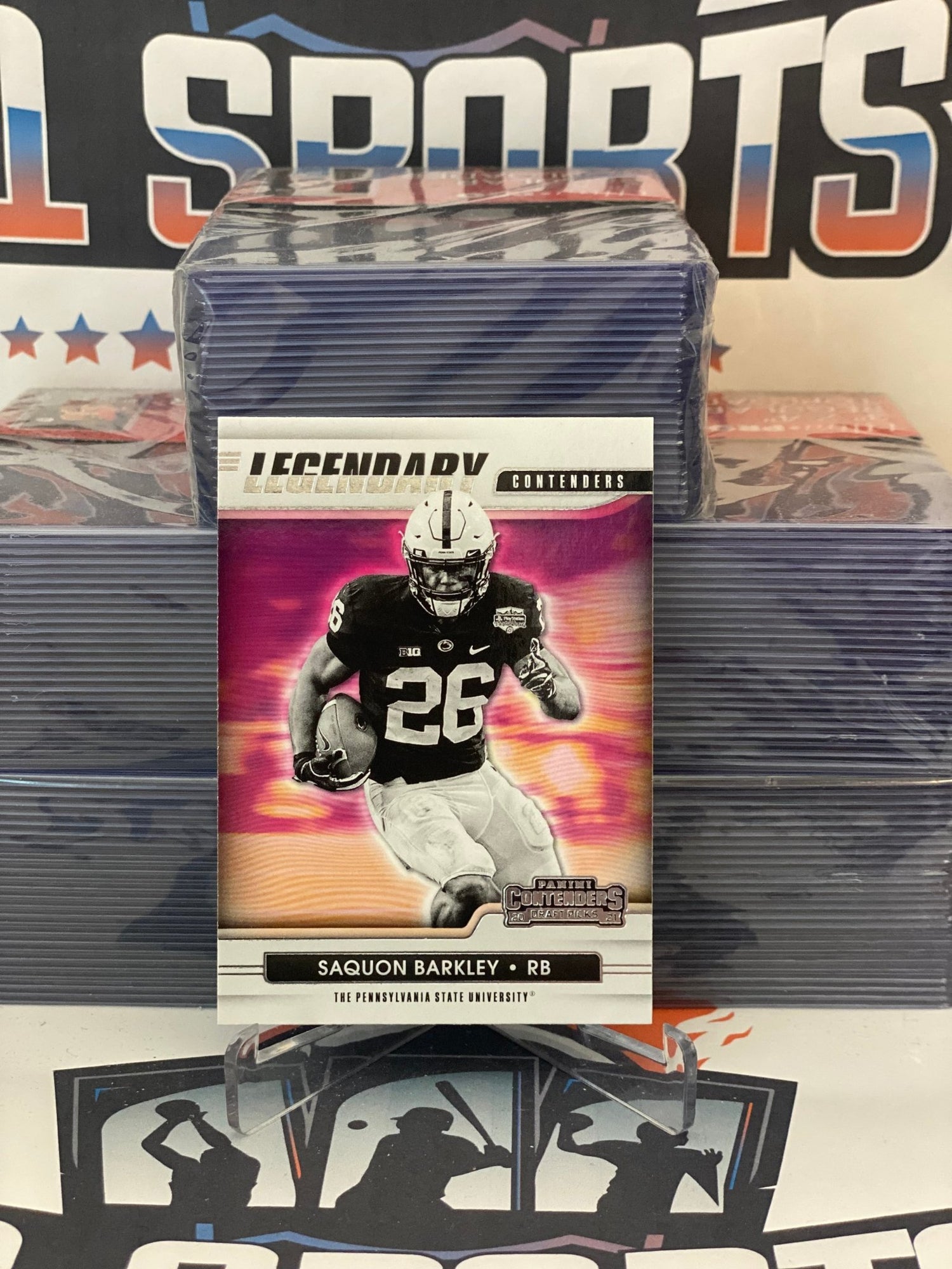 2021 Panini Contenders Draft Picks (Legendary) Saquon Barkley #15