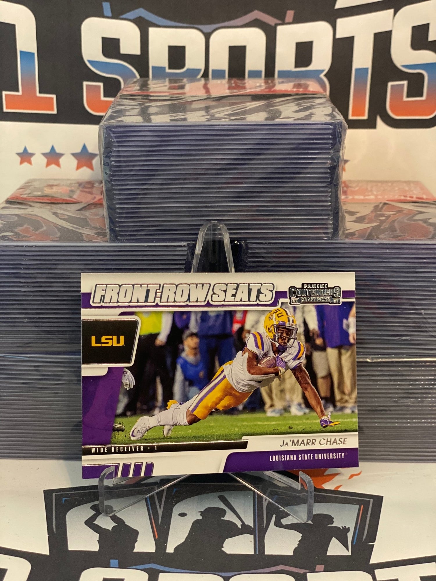 2021 Panini Contenders (Front-Row Seats) Ja'Marr Chase #5