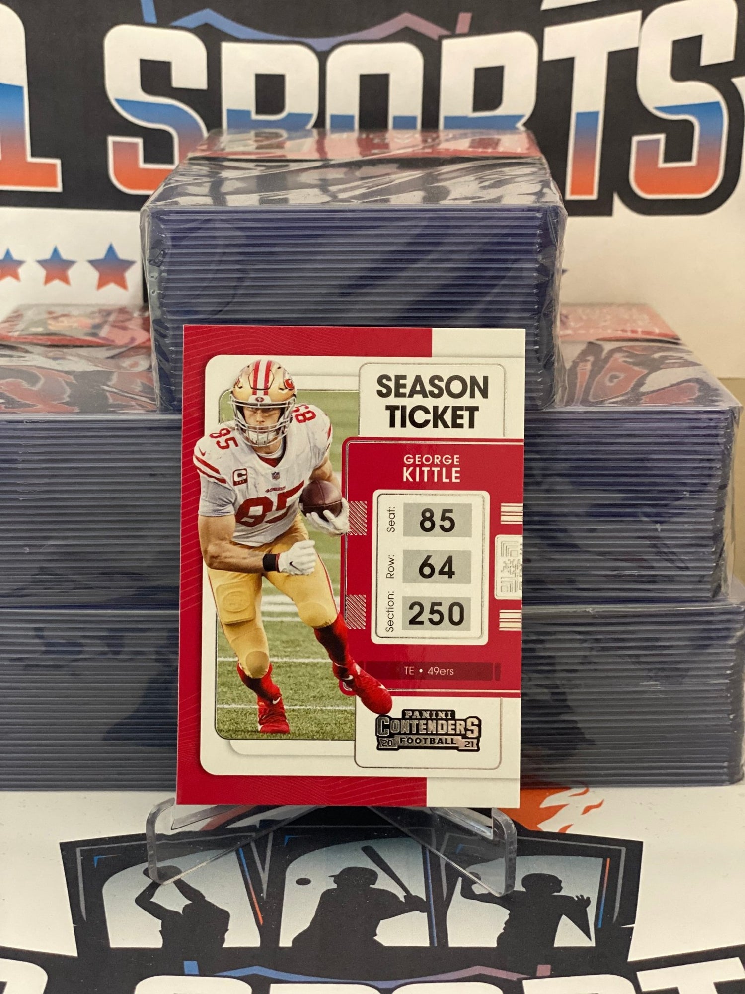 2021 Panini Contenders George Kittle #89