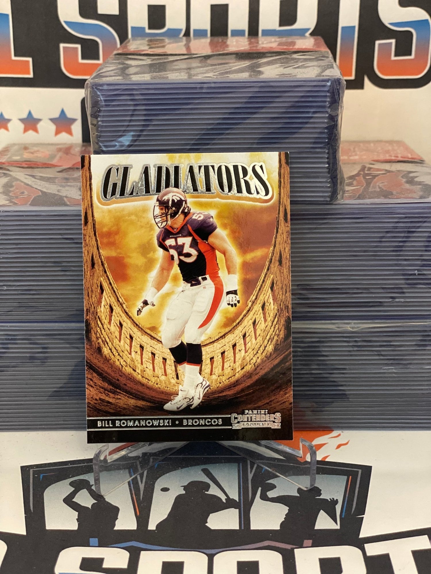 2021 Panini Contenders (Gladiators) Bill Romanowski #GLD-BRM