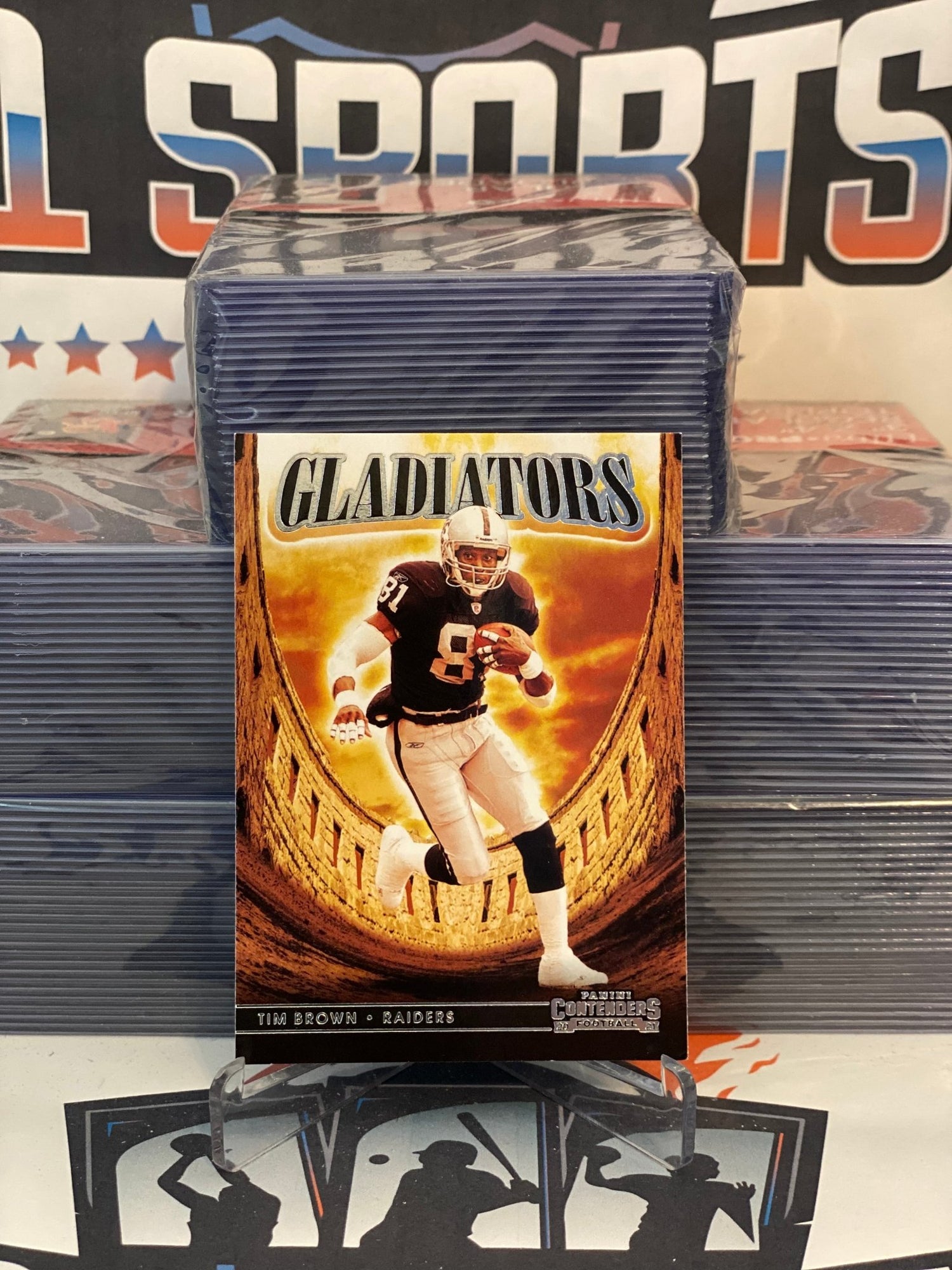 2021 Panini Contenders (Gladiators) Tim Brown #GLB-TBR