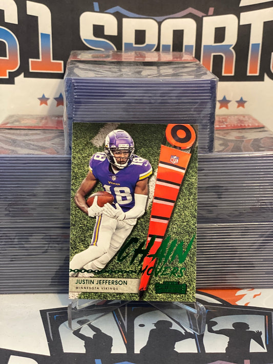 2021 Panini Contenders (Green, Chain Movers) Justin Jefferson #CM-JJE